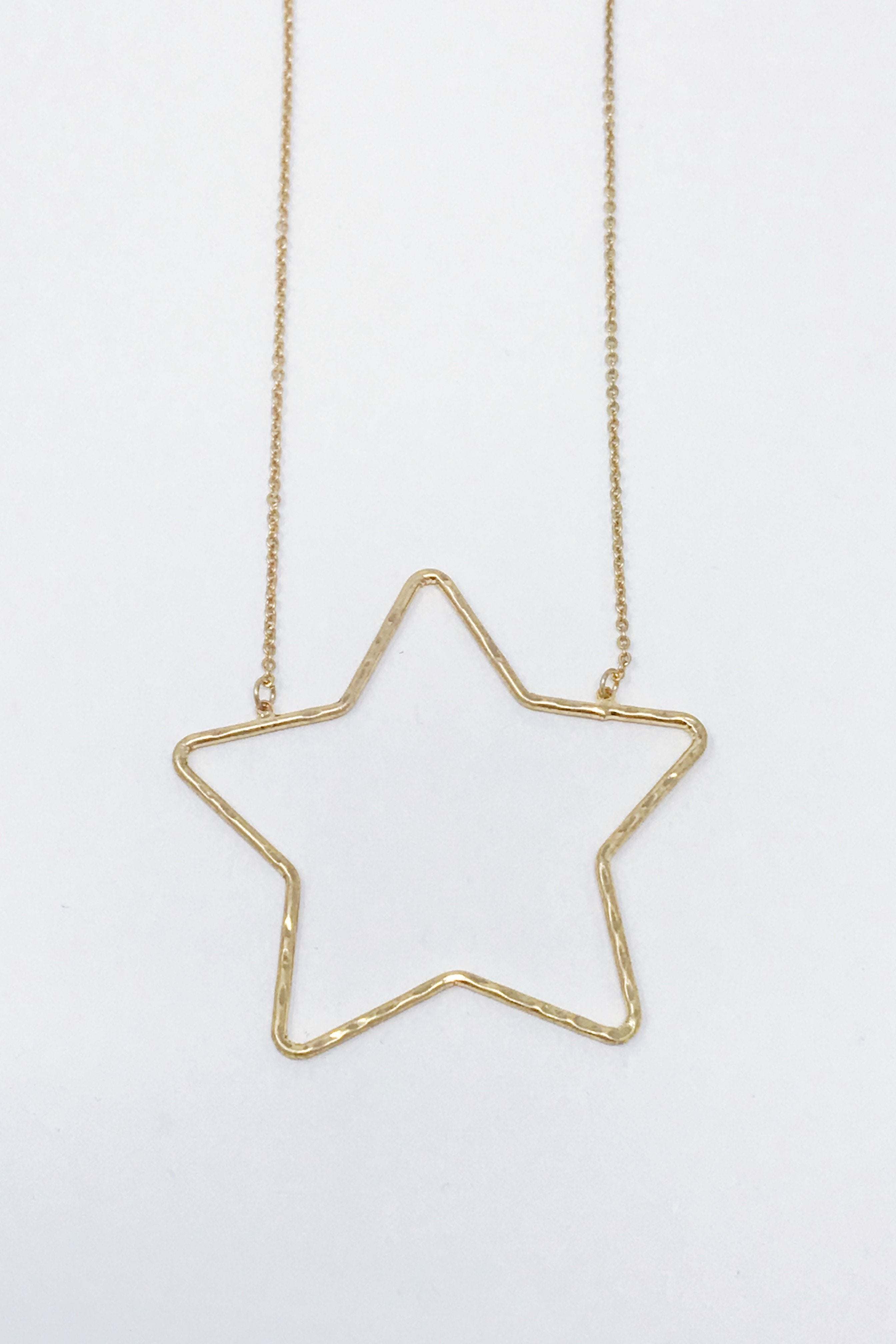 Shine Baby Star Necklace, Gold