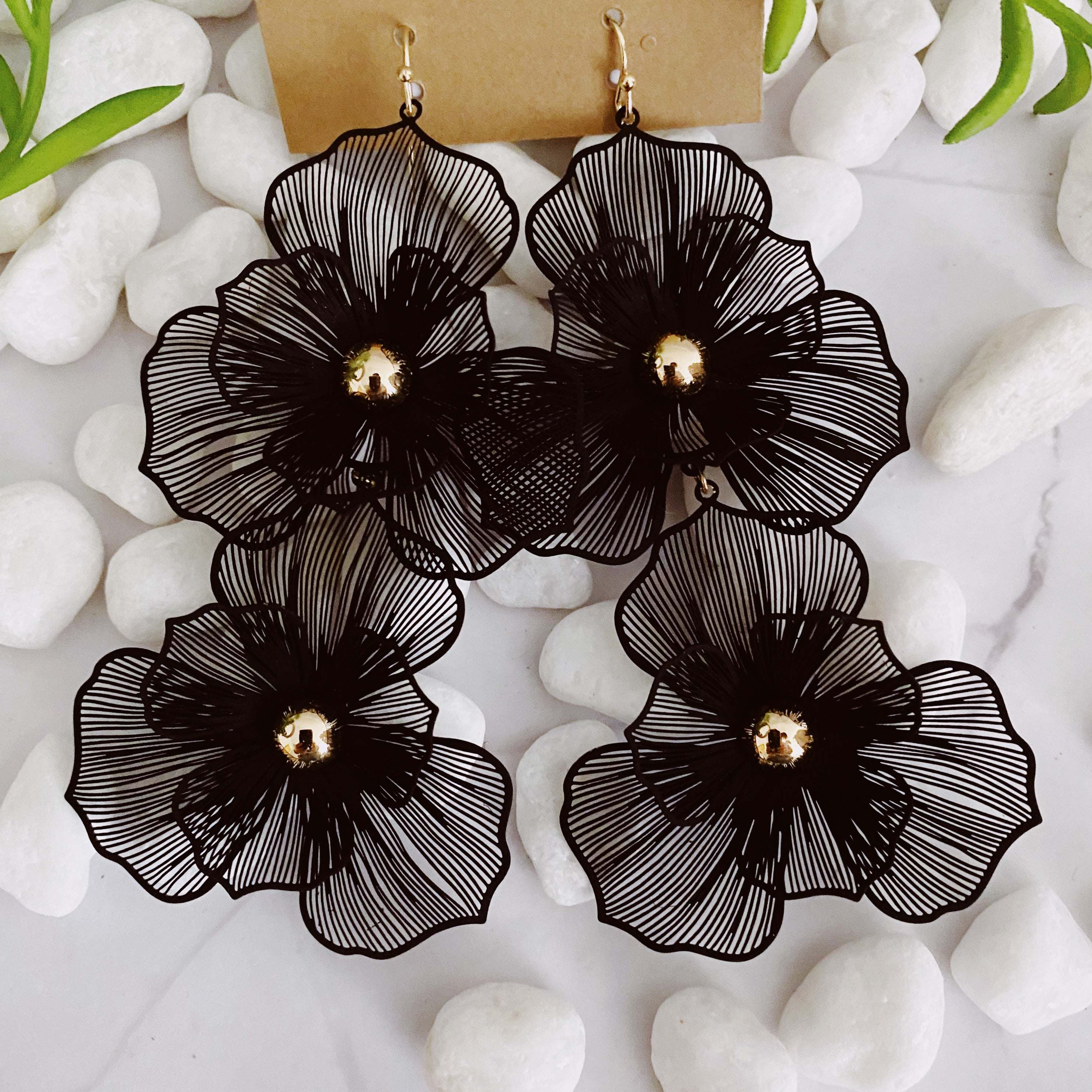 Royal Garden Double Bloom Earrings