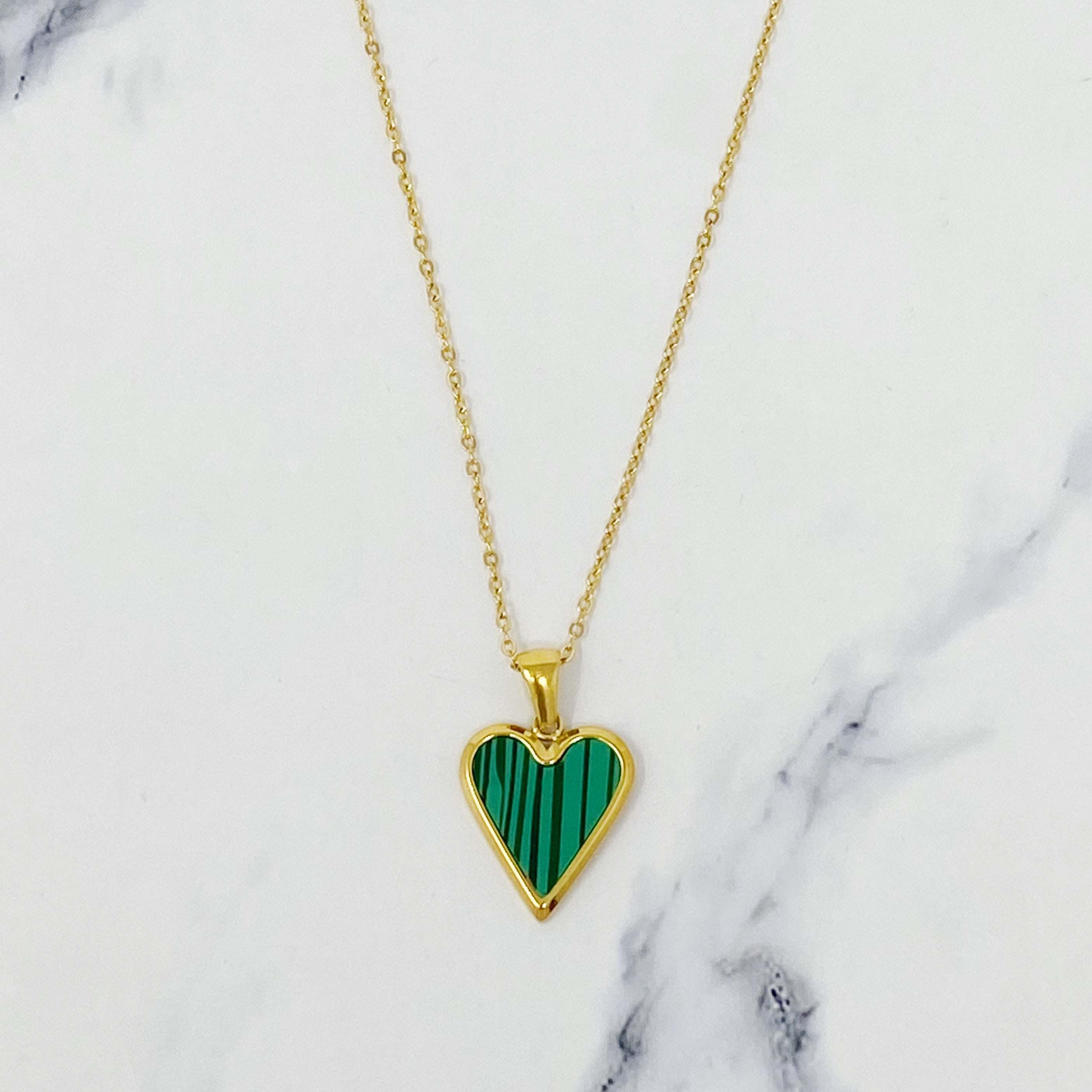 Heart Of Gold Necklace