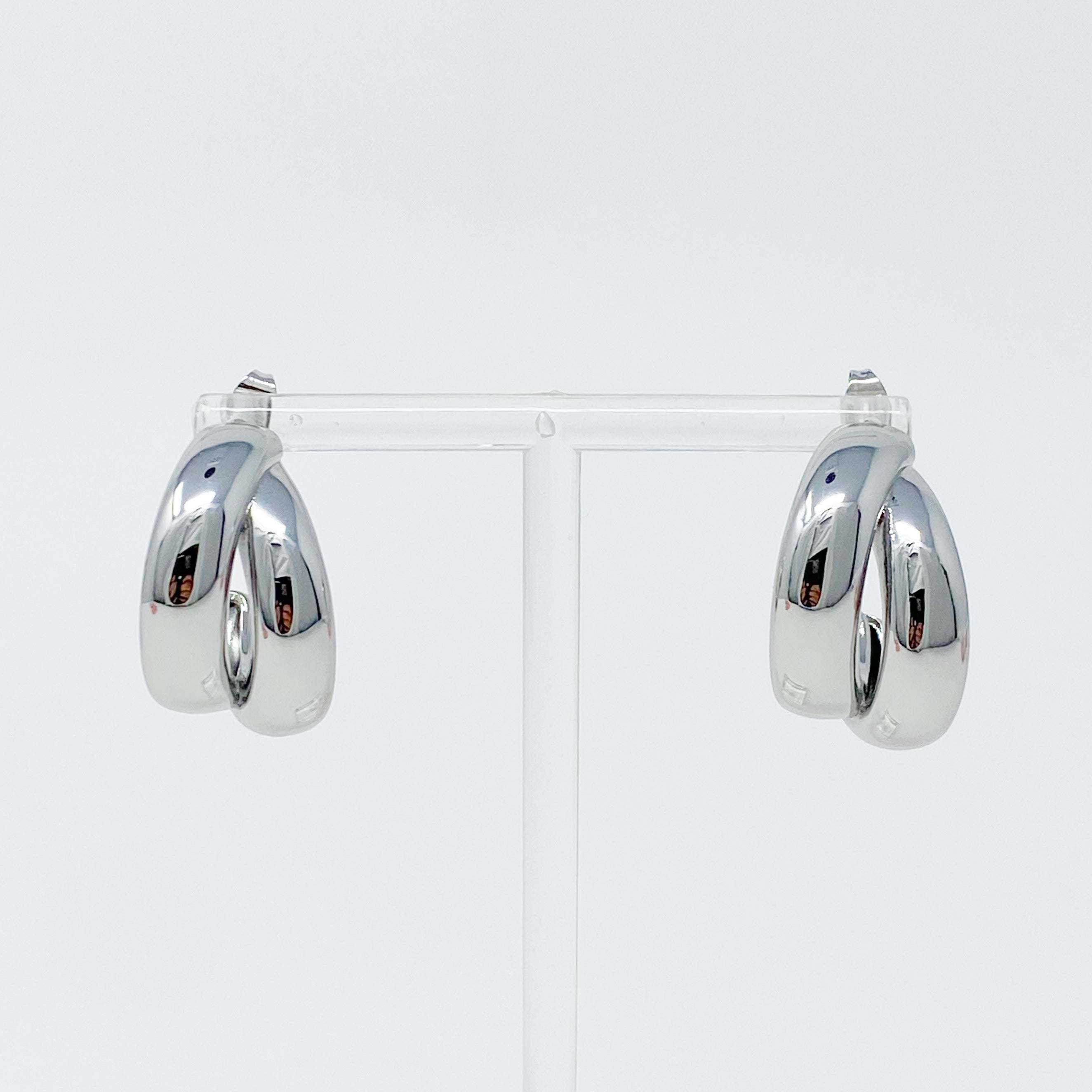 Lean On Me Hoop Earrings