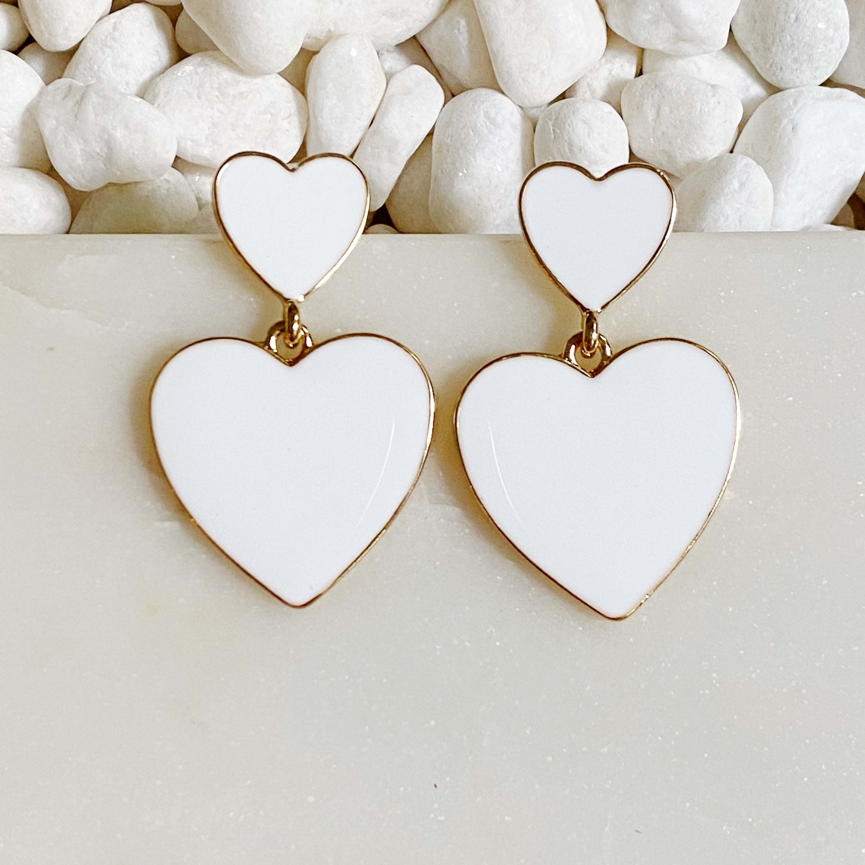 Heart For Game Day Earrings