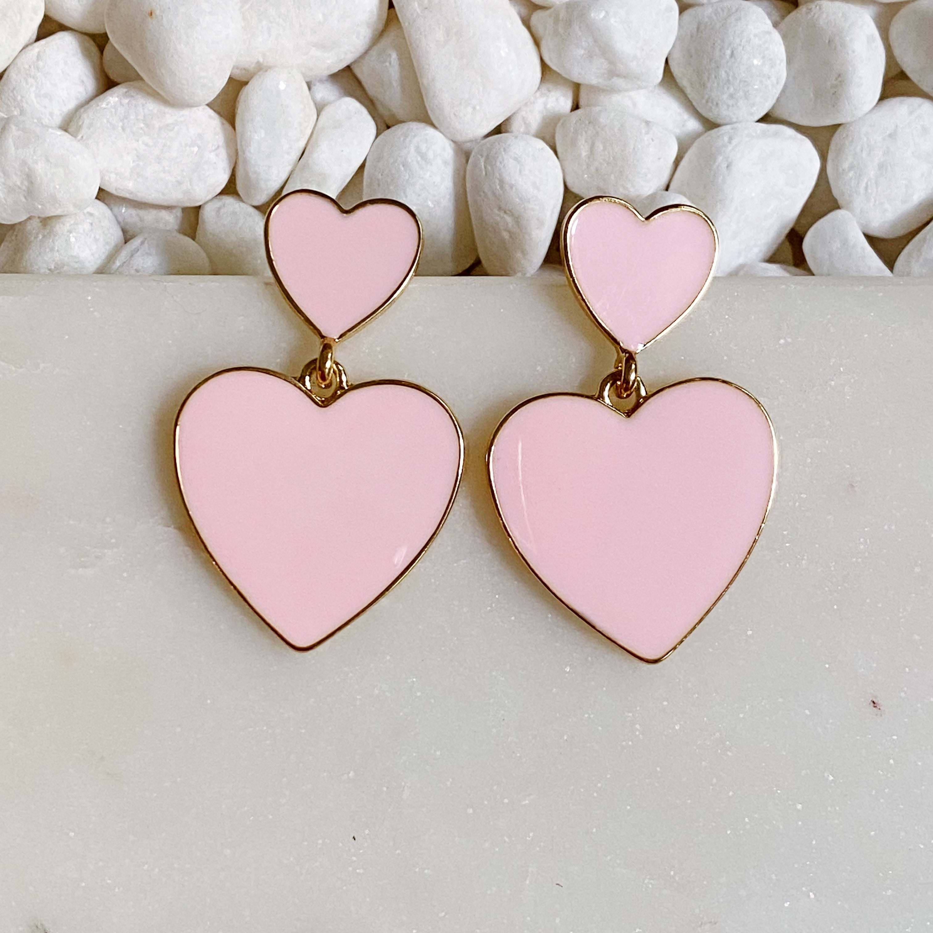 Heart For Game Day Earrings