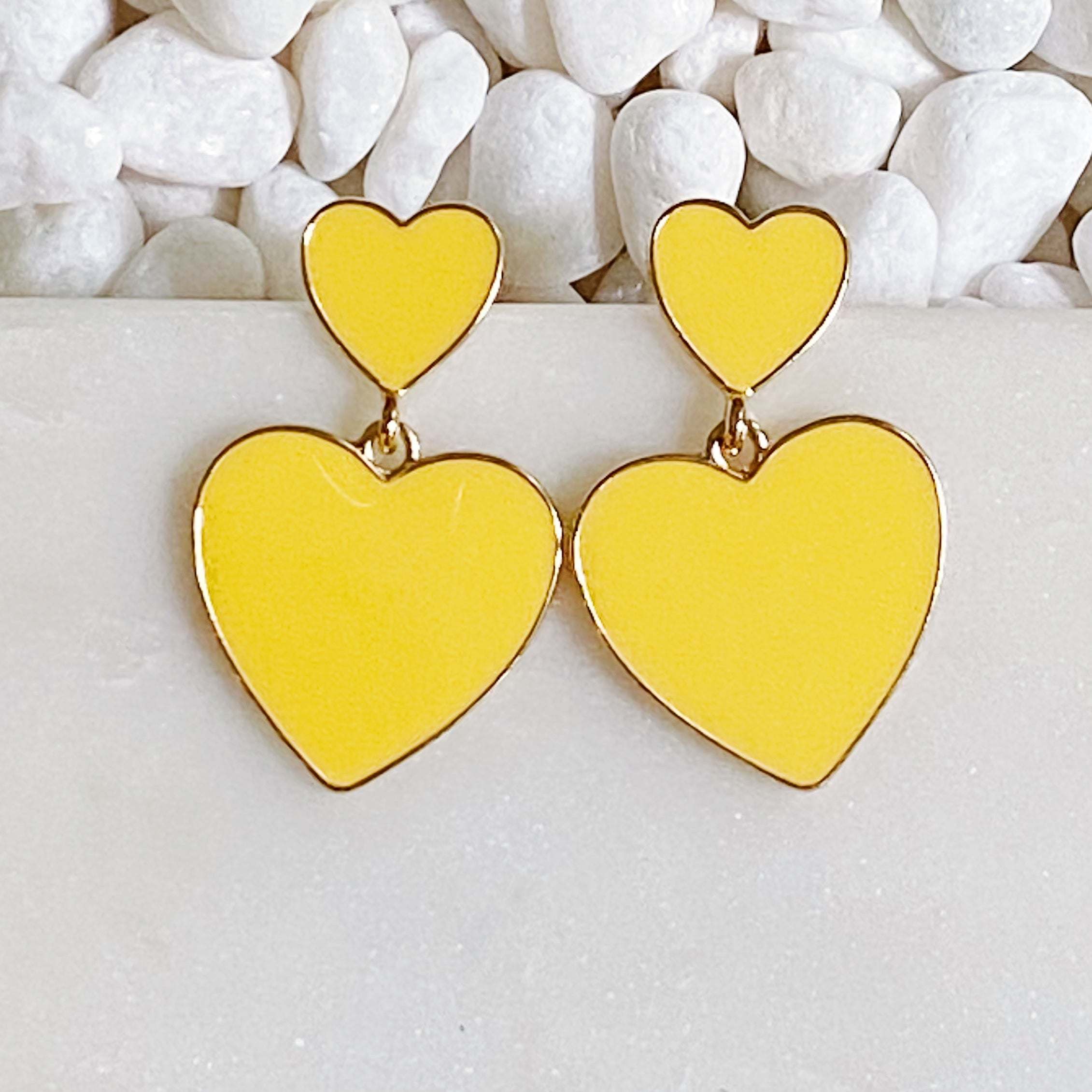 Heart For Game Day Earrings