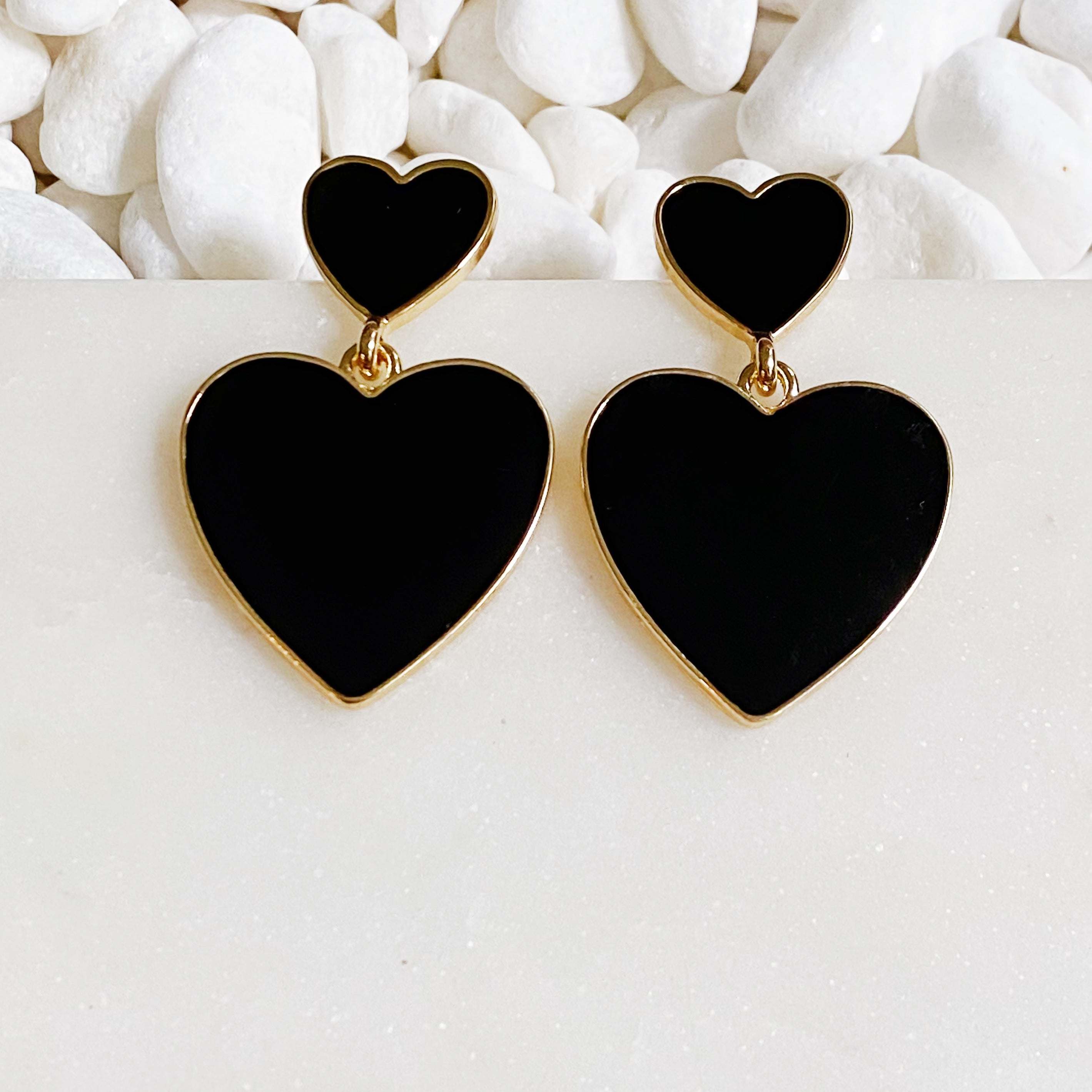 Heart For Game Day Earrings