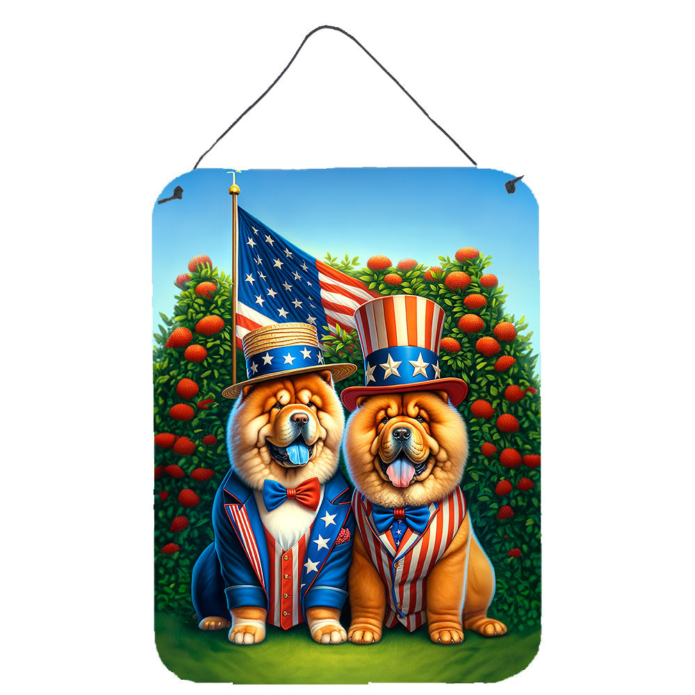 NEW All American Chow Chow Wall or Door Hanging Prints Aluminum Metal Sign Kitchen Wall Bar Bathroom Plaque Home Decor Front Door Plaque, 12x16, Multicolor