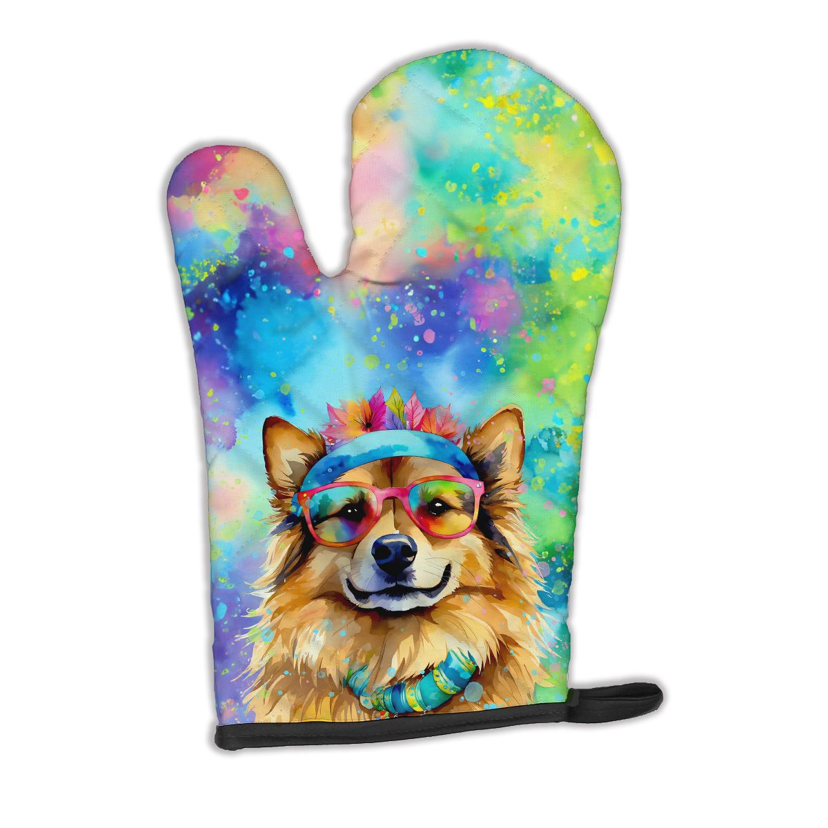 Hippie Dawg Oven Mitt Heat Resistant Thick Oven Mitt for Hot Pans and Oven, Kitchen Mitt Protect Hands, Cooking Baking Glove