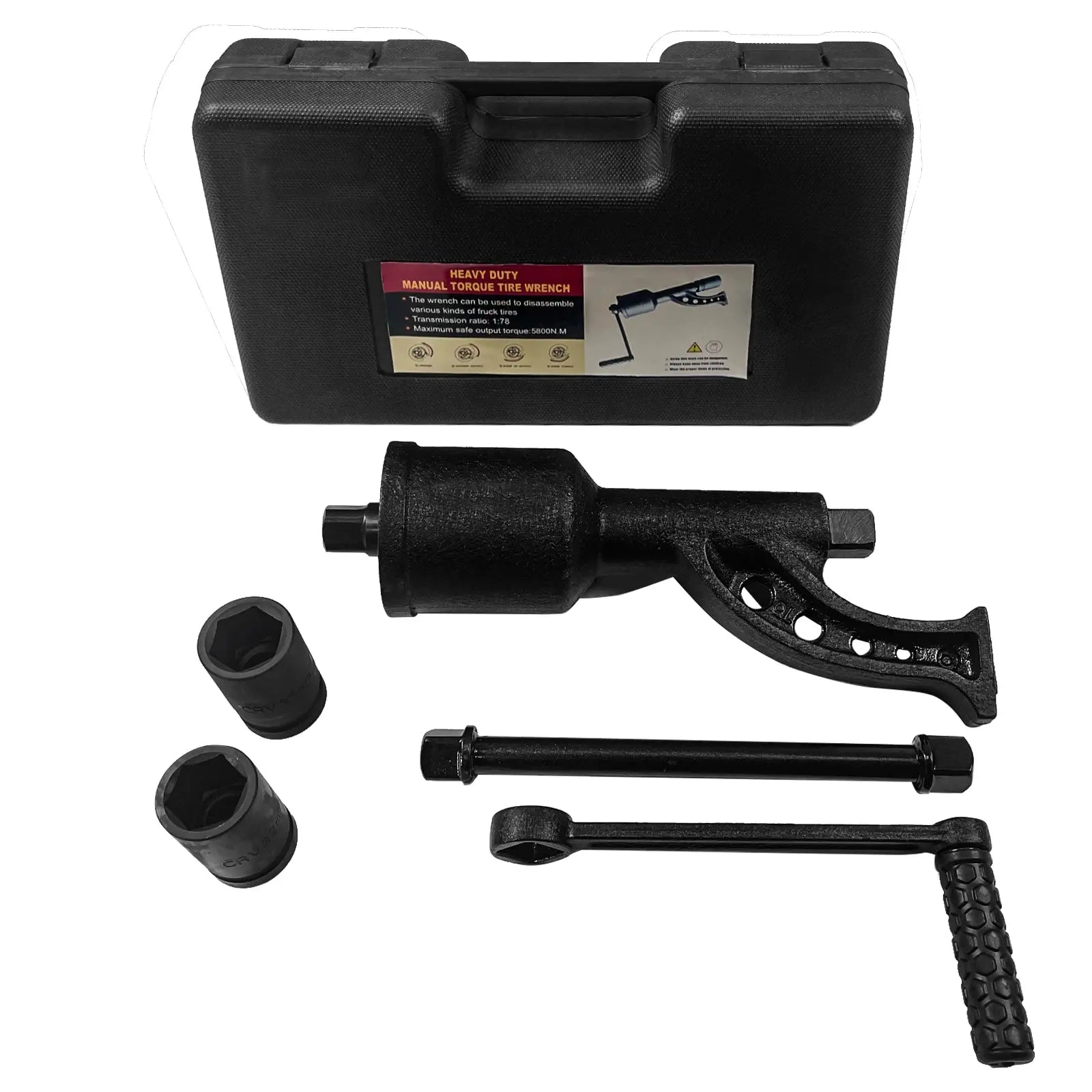 Torque multiplier wrench -1:78 5800N torque multiplier lug nut wrench, torque amplifier lug nut remover