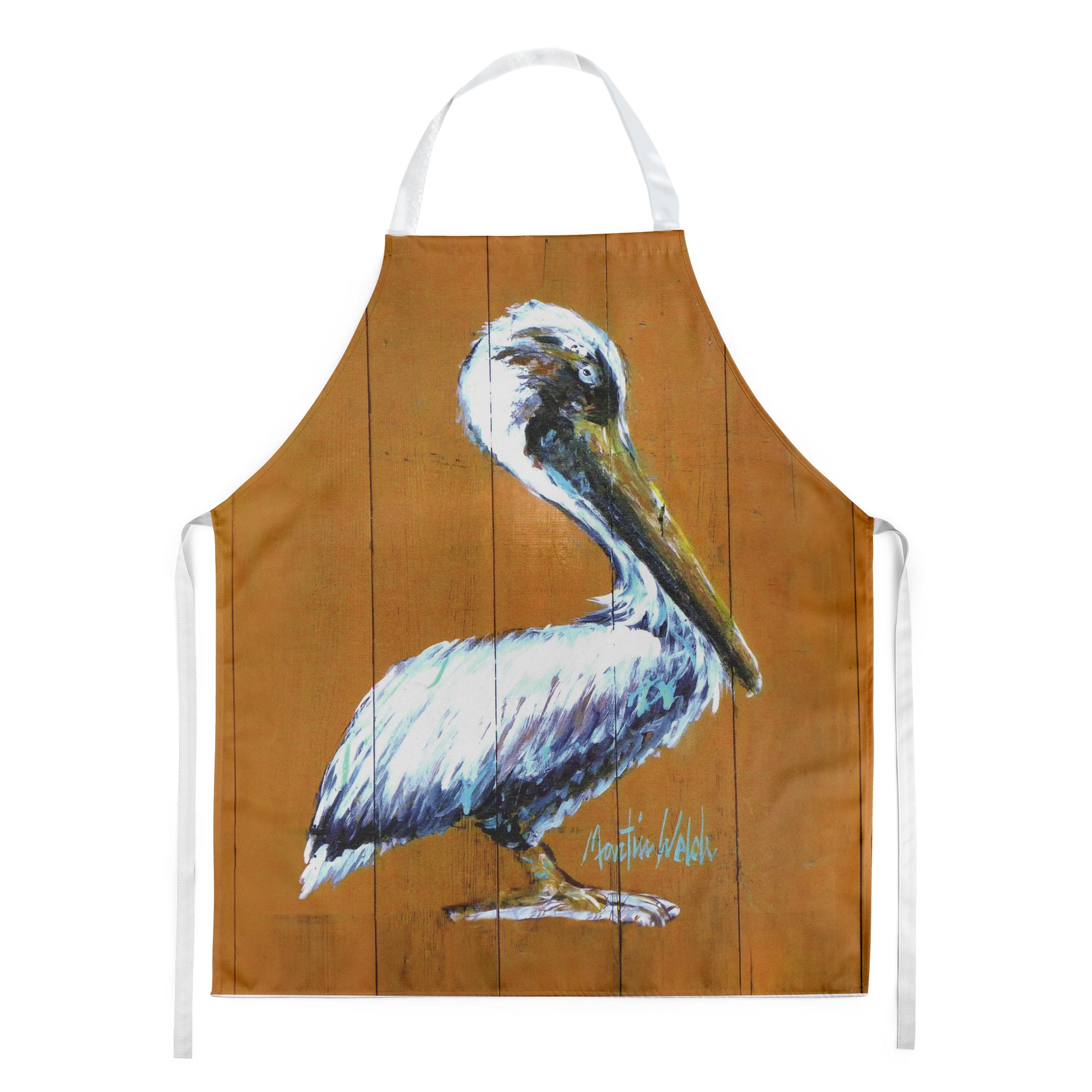 Hangin In Pelican Apron Cooking Kitchen Server Baking Crafts Gardening for Adult Women Men, Unisex, Large, Multicolor