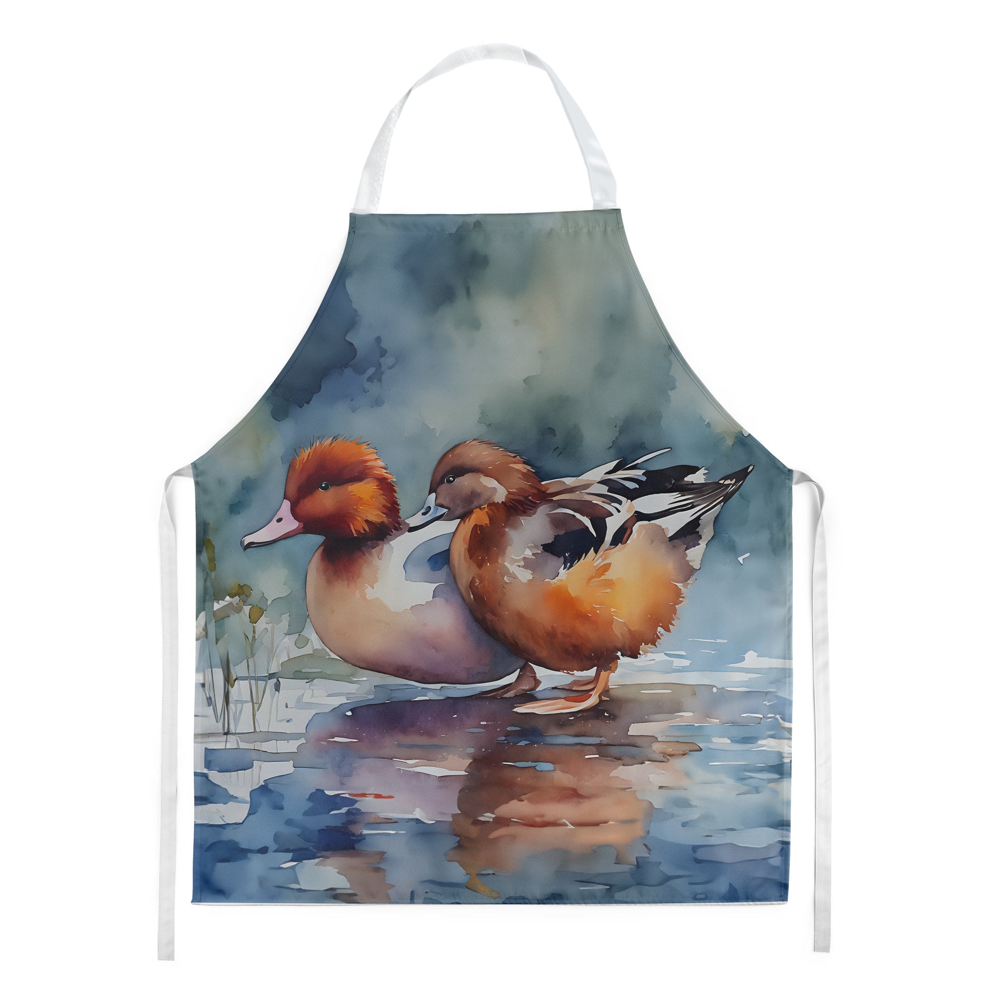 Redhead Duck Apron Cooking Kitchen Server Baking Crafts Gardening for Adult Women Men, Unisex, Large, Multicolor