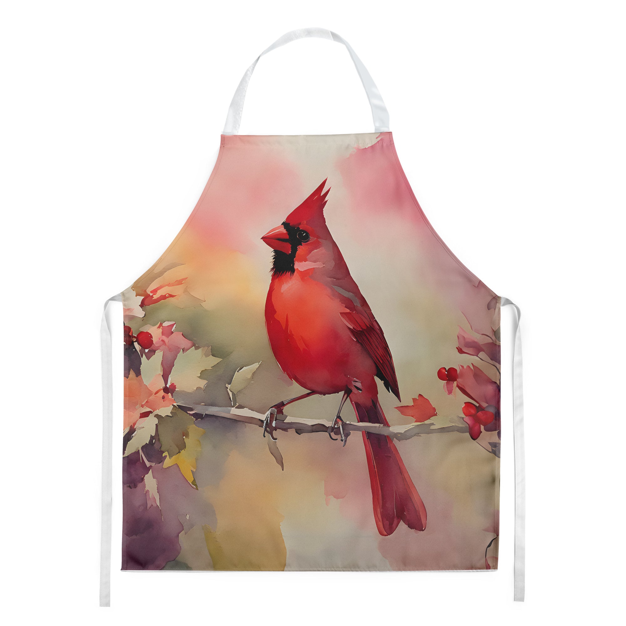 Cardinal Apron Cooking Kitchen Server Baking Crafts Gardening for Adult Women Men, Unisex, Large, Multicolor