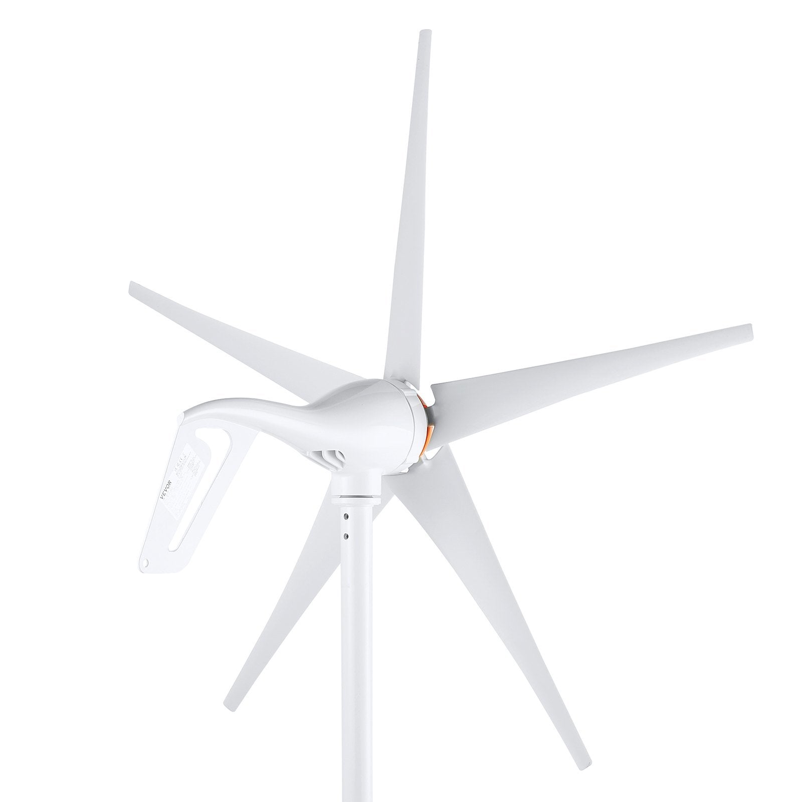 VEVOR 500W Wind Turbine Generator, 12V Wind Turbine Kit, 5-Blade Wind Power Generator with MPPT Controller, Adjustable Windward Direction & 2.5m/s Start Wind Speed, Suitable for Home, Farm, RVs, Boats