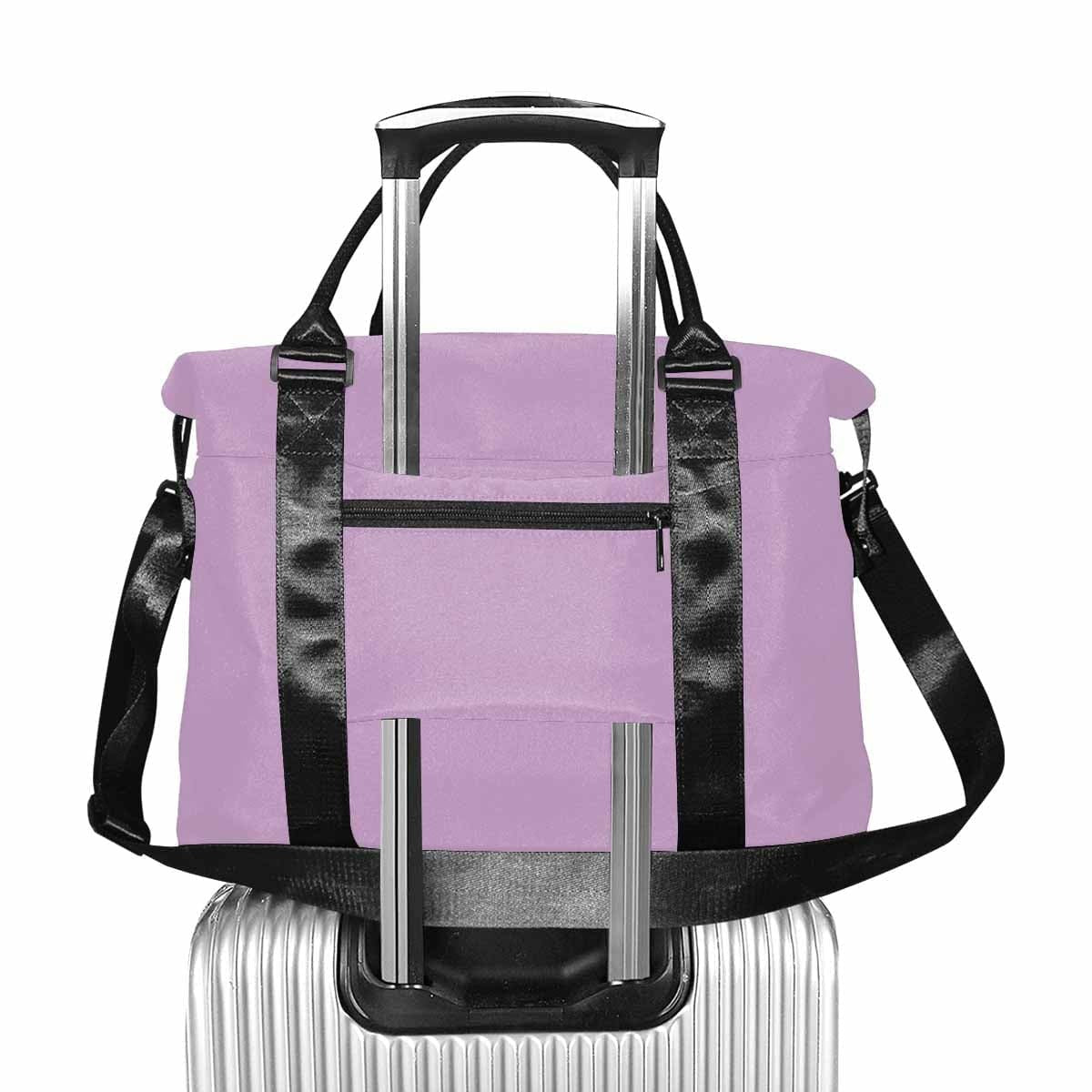 Lilac Purple Duffel Bag, Large Travel Carry On