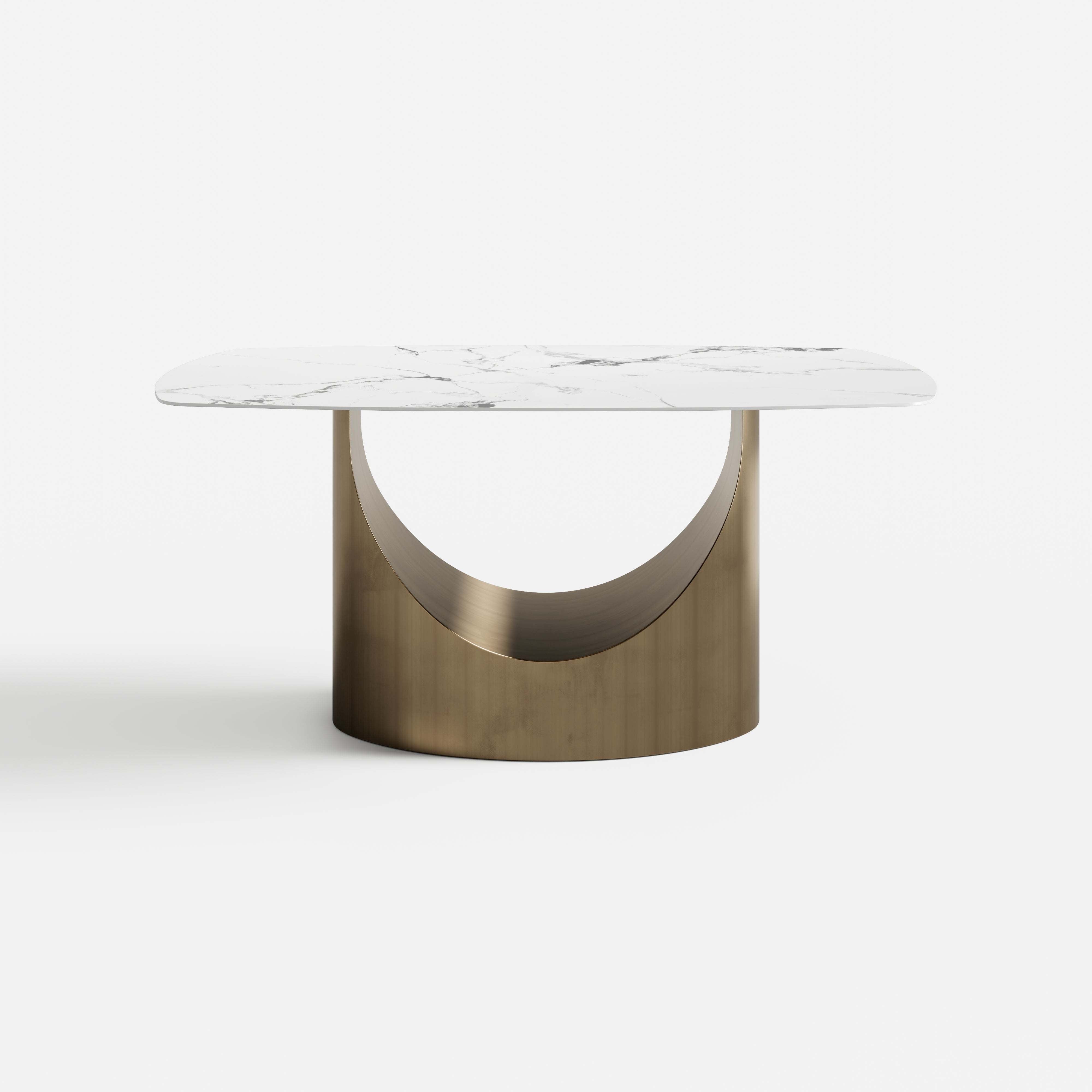 Patek Philippe 1.6m Sintered Stone Dining Table 63 x 35.4 x 29.5inch