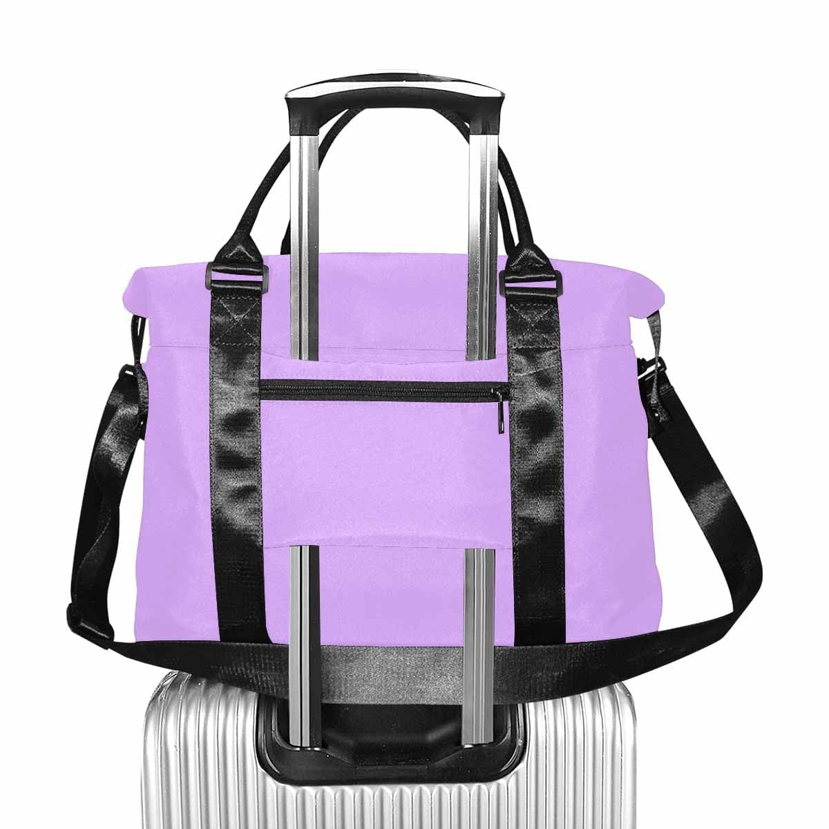 Mauve Purple Duffel Bag, Large Travel Carry On