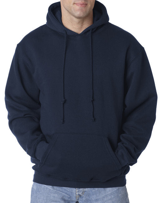 Bayside BA960 Adult 9.5 oz., 80/20 Pullover Hooded Sweatshirt