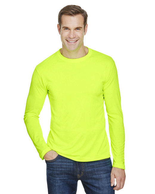 Bayside BA5360 Unisex 4.5 oz., 100% Polyester Performance Long-Sleeve T-Shirt