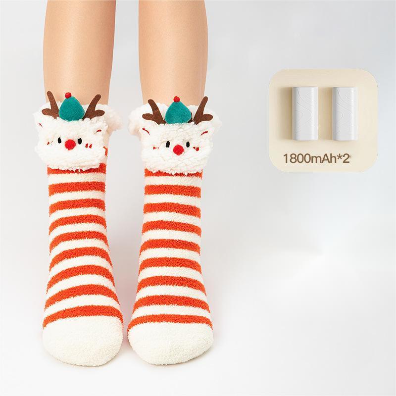 Heated socks for men and women, 3600mAh Rechargeable heated socks with 3 heating settings Set, electric heating socks to warm feet, warm socks, suitable Suitable for camping, skiing, hiking, hunting