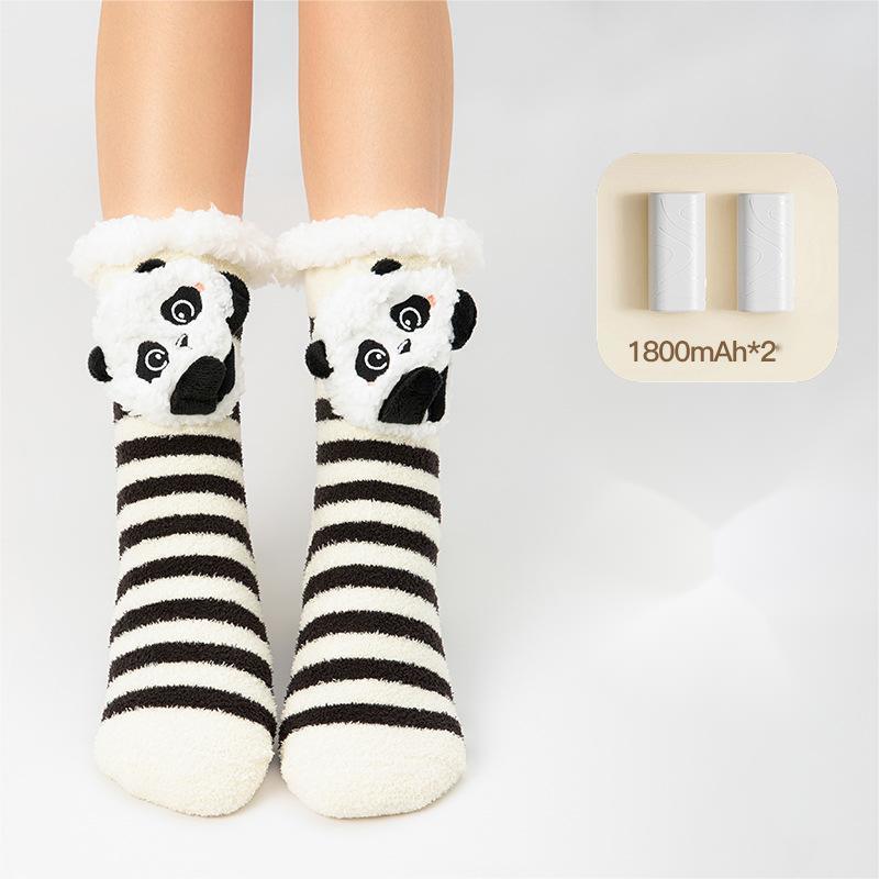 Heated socks for men and women, 3600mAh Rechargeable heated socks with 3 heating settings Set, electric heating socks to warm feet, warm socks, suitable Suitable for camping, skiing, hiking, hunting