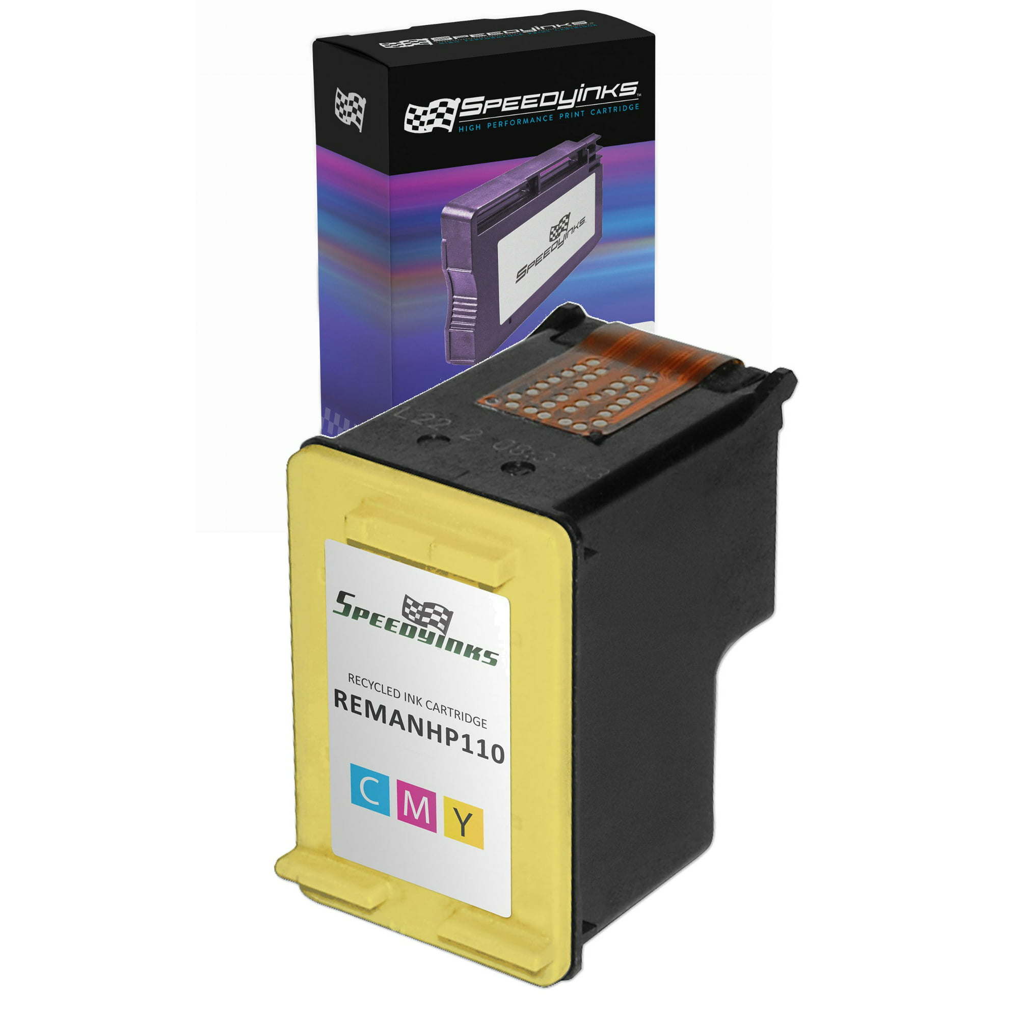 Speedy Inks - Remanufactured replacement for HP 110 CB304AN Tri Color Ink Cartridge