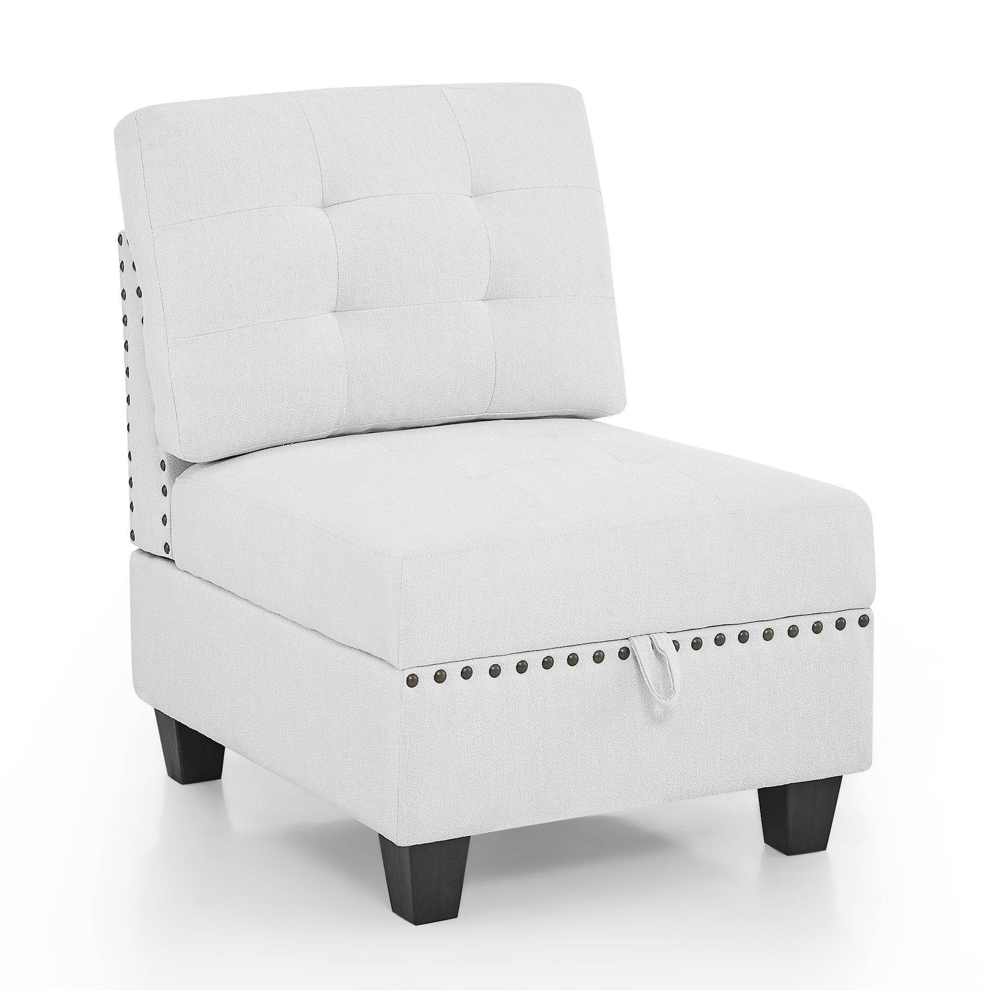 Single Chair for Modular Sectional,Iovry(26.5"x31.5"x36")