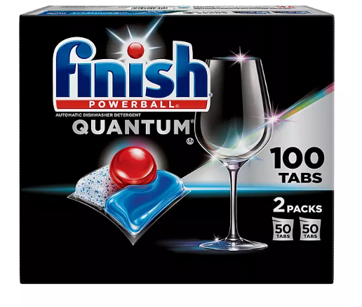 Finish Quantum Powerball Dishwasher Detergent Tablets (100 ct.)