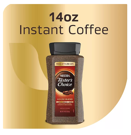 Nescafé Taster's Choice House Blend Instant Coffee (14 oz.)