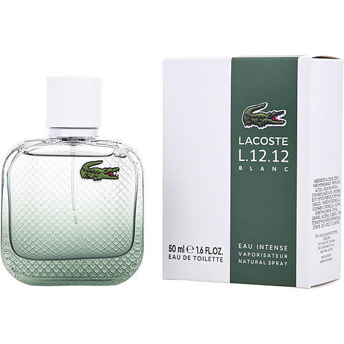 LACOSTE EAU DE LACOSTE L.12.12 BLANC EAU INTENSE by Lacoste EDT SPRAY 1.7 OZ