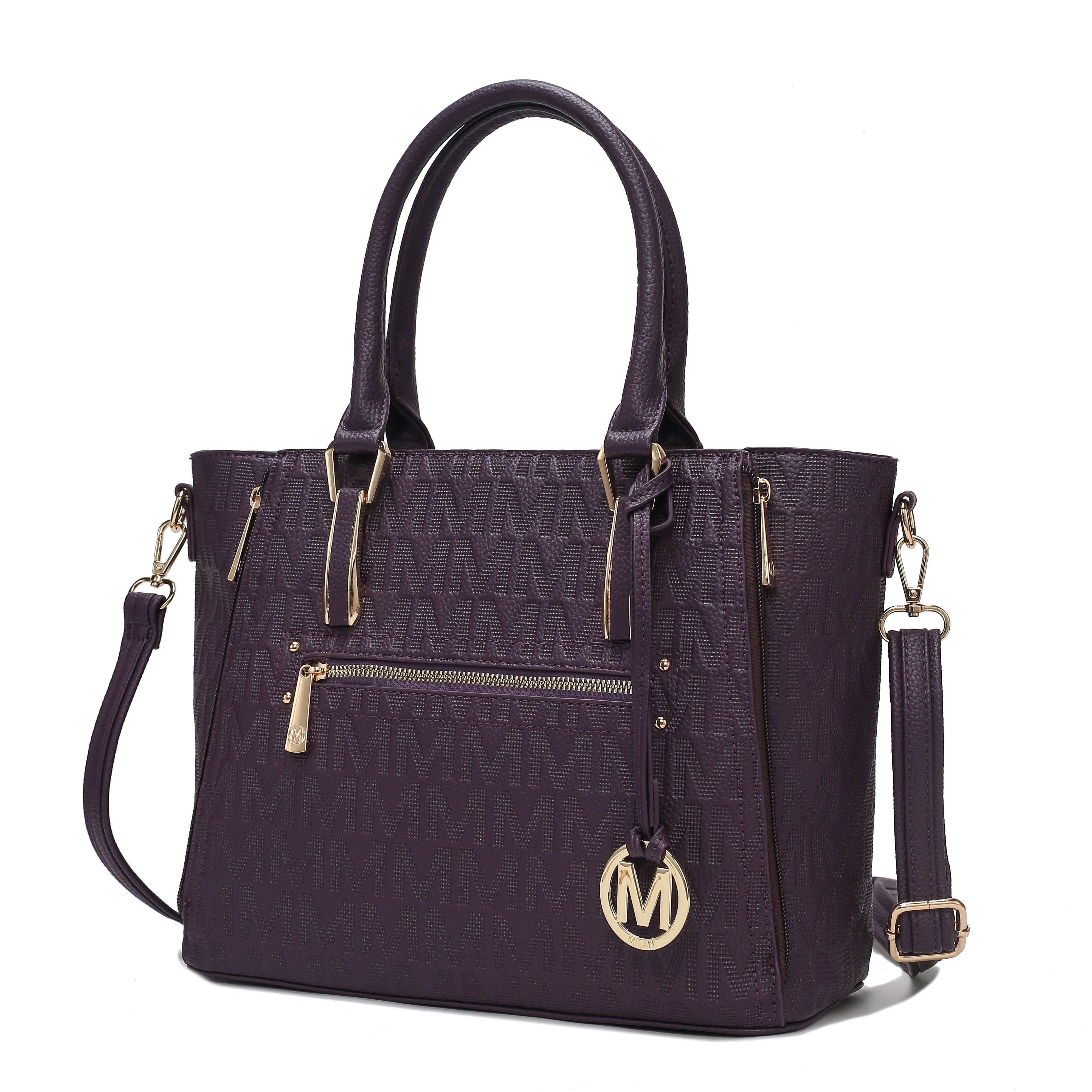 MKF Collection Cairo M Signature Satchel Handbag by Mia k