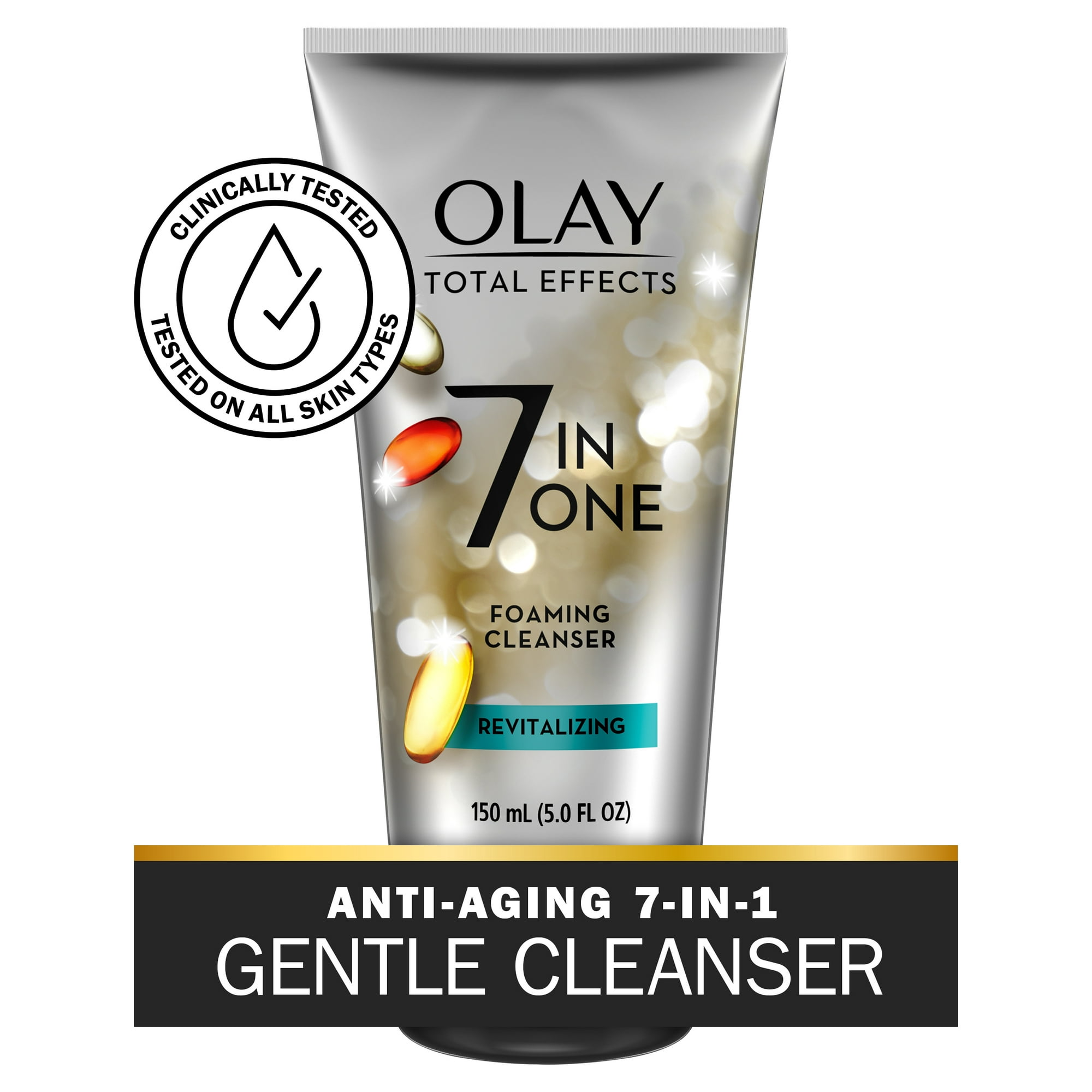 Olay Total Effects Revitalizing Foaming Facial Cleanser, 5.0 fl oz