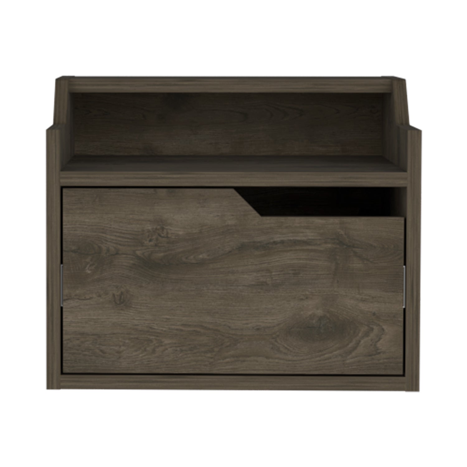 Floating Nightstand Chester, Bedroom, Dark Brown