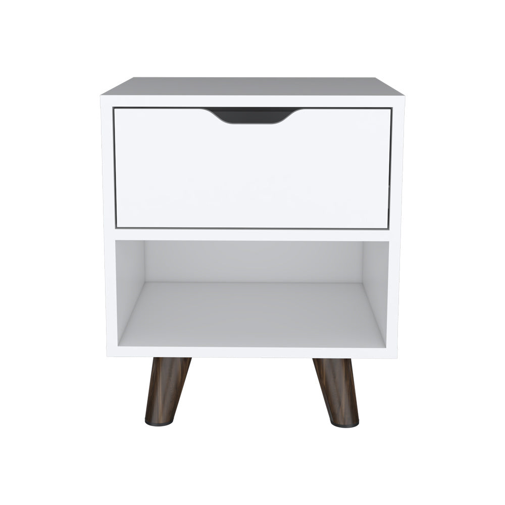 Nightstand Carleen, Bedroom, White