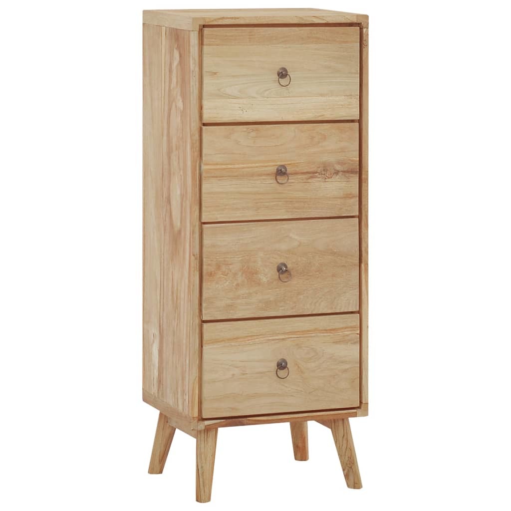 Chest of Drawers 15.7"x11.8"x39.4" Solid Wood Teak