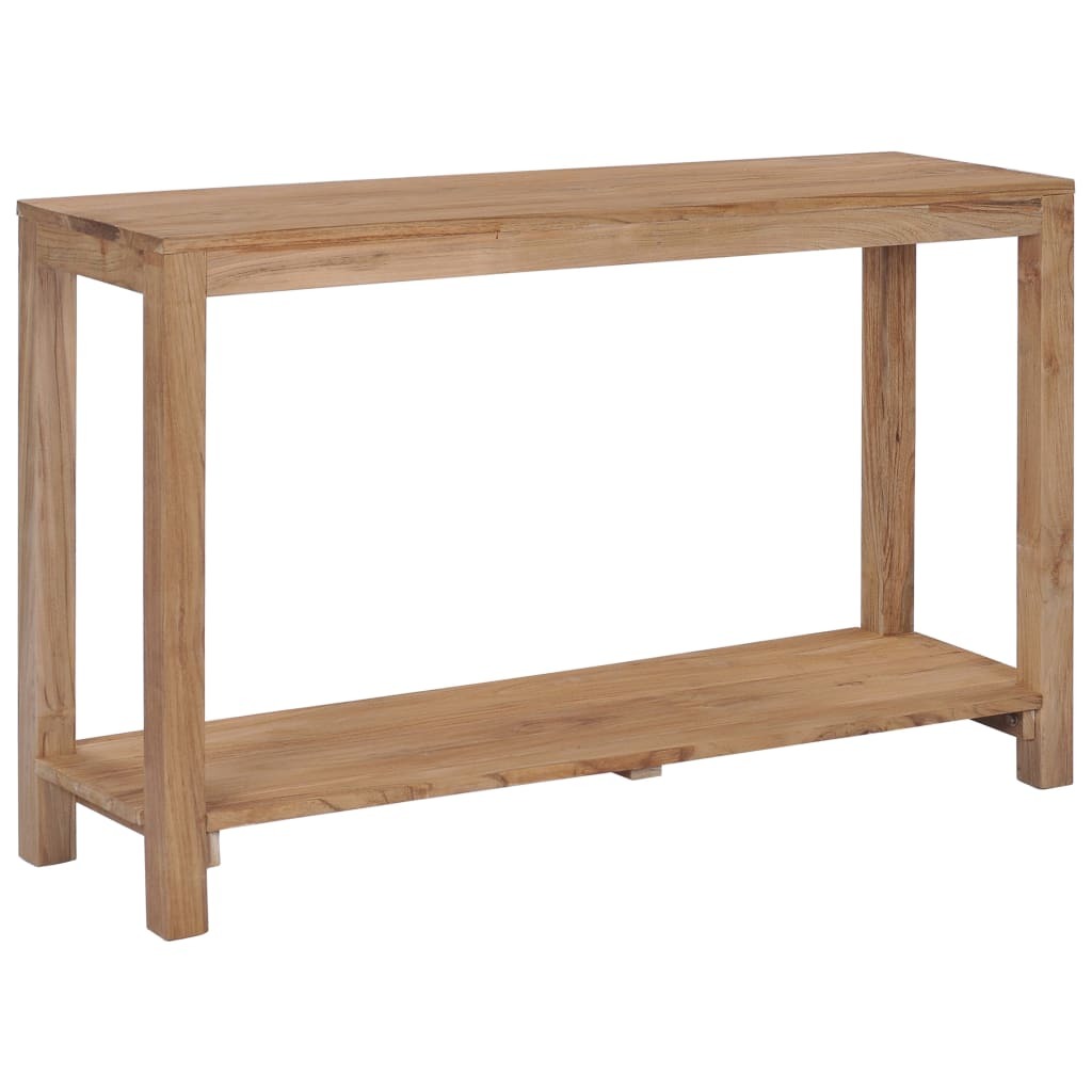 Console Table 47.2"x13.8"x29.5" Solid Wood Teak