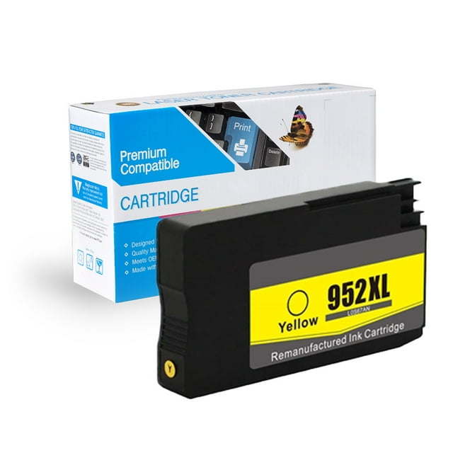 Cartridge compatible with HP 952XL Reman High Yield Cartridge- Yellow