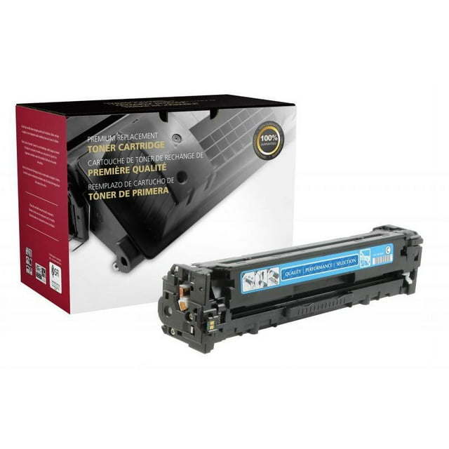 CIG Remanufactured Cyan Toner Cartridge Original Alternative for HP CF211A 131A Canon 6271B001AA 131 1800 Yield