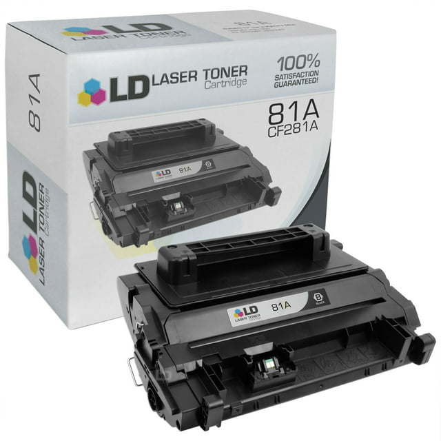 LD Compatible Replacement for HP 81A CF281A Black Toner Cartridge for MFP M630z, M605dh, M605dn, M605n, M605x, M606dn, M606x, MFP M630dn, MFP M630f, MFP M630h