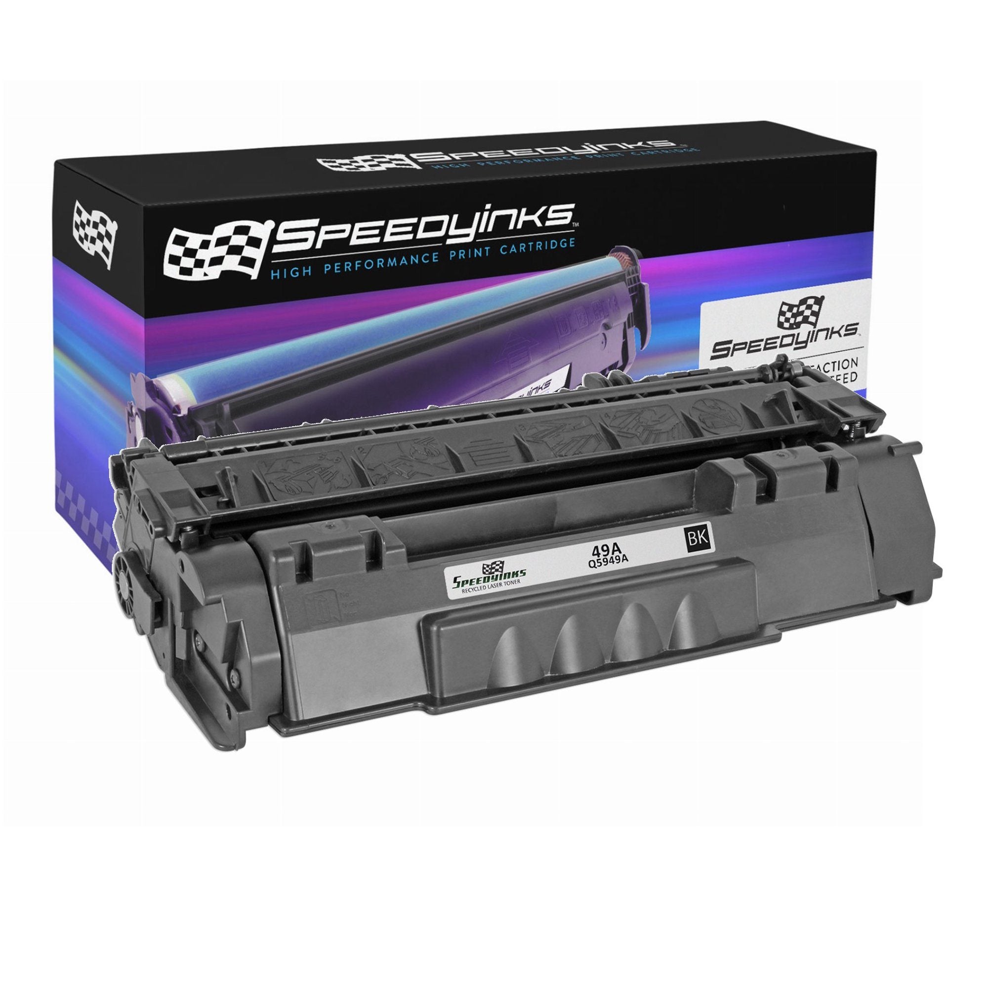 Speedy Compatible Toner Cartridge Replacement for HP 49A (Black)