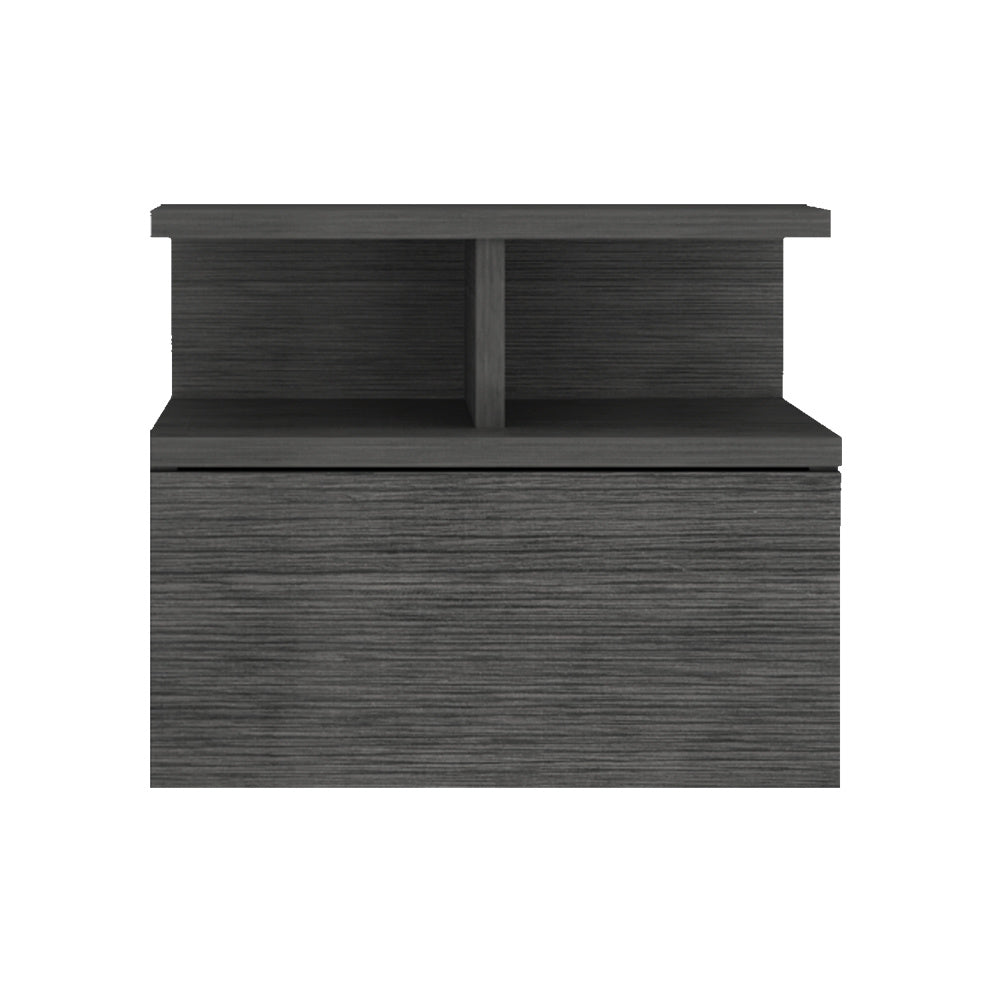 Nightstand Floating Flopini, Bedroom, Smokey Oak