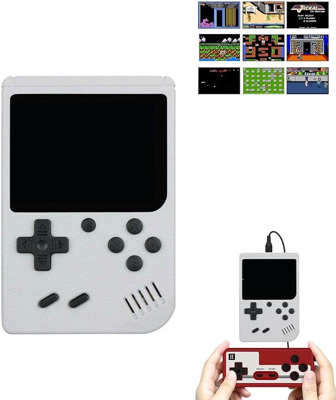 Handheld Game Console, Tiny Tendo 400 Games, Portable Retro Video Game Console, Tinytendo Handheld Console, 400 In 1 Game Console With Game Controller