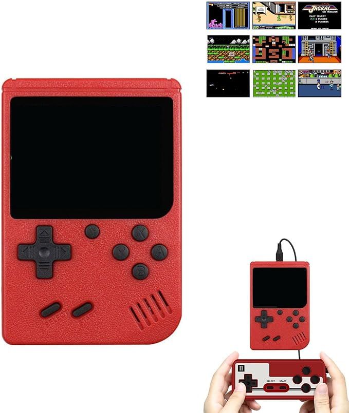 Handheld Game Console, Tiny Tendo 400 Games, Portable Retro Video Game Console, Tinytendo Handheld Console, 400 In 1 Game Console With Game Controller