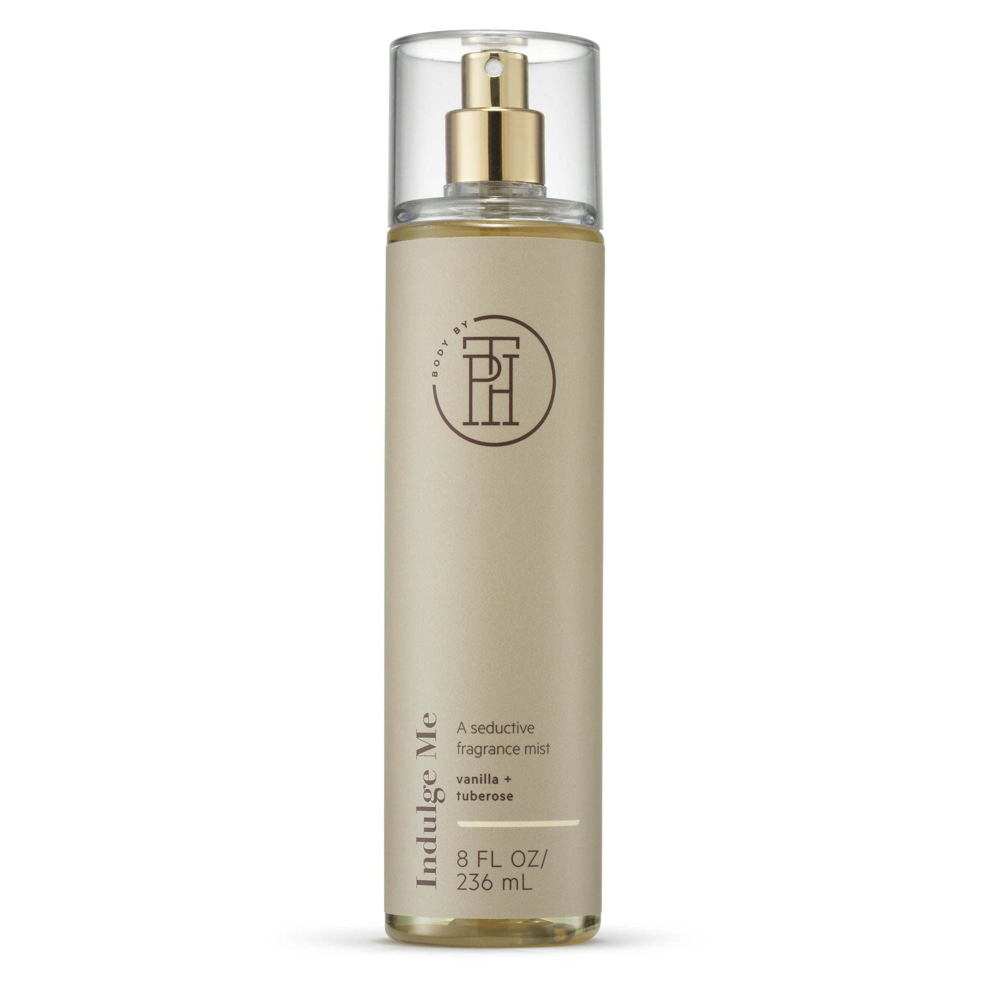 Body by TPH Indulge Me Seductive Fragrance Mist for Women | Body Spray with Vanilla + Tuberose Notes, 8 fl. oz