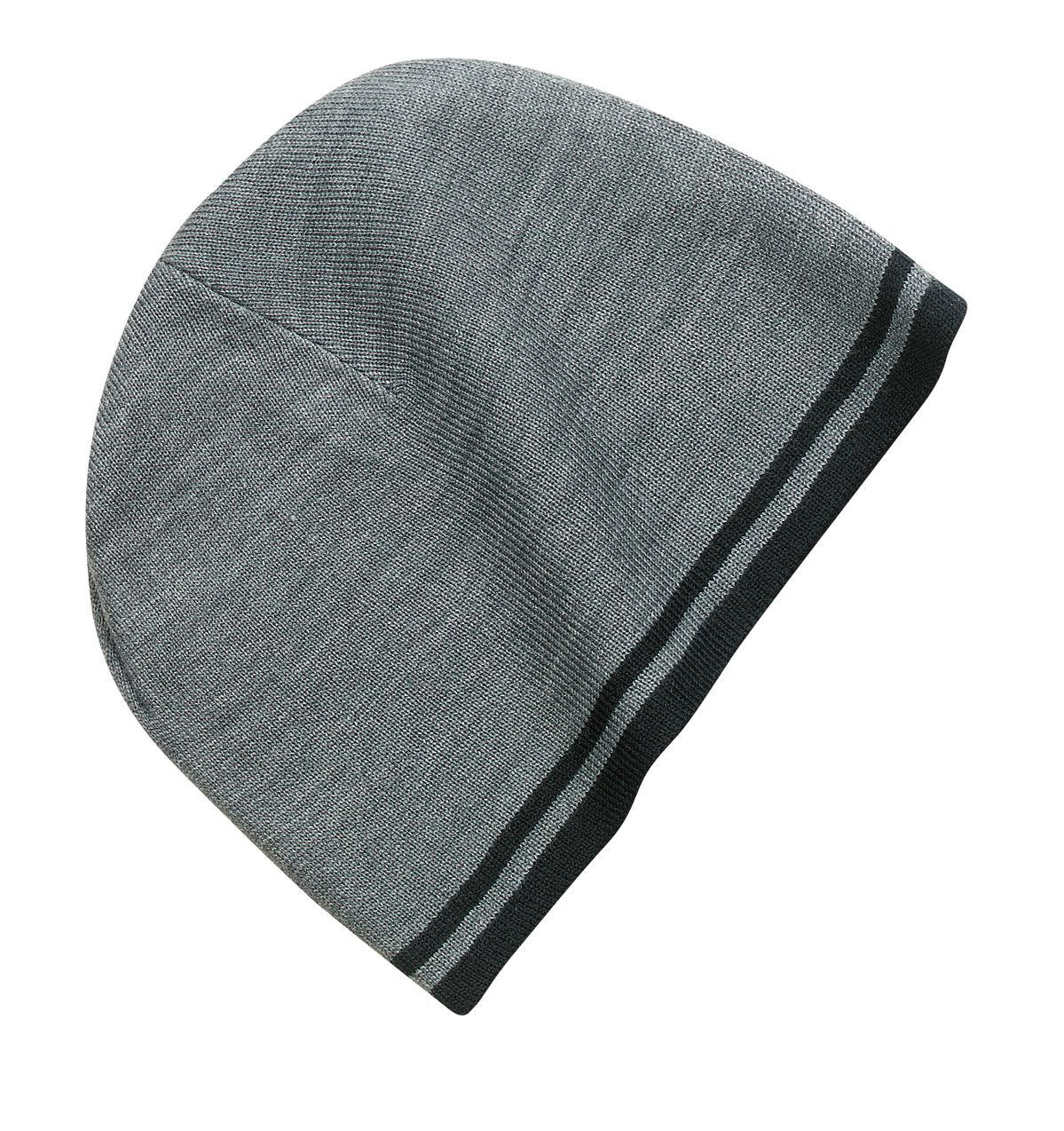 Port & Company Fine Knit Skull Cap with Stripes CP93