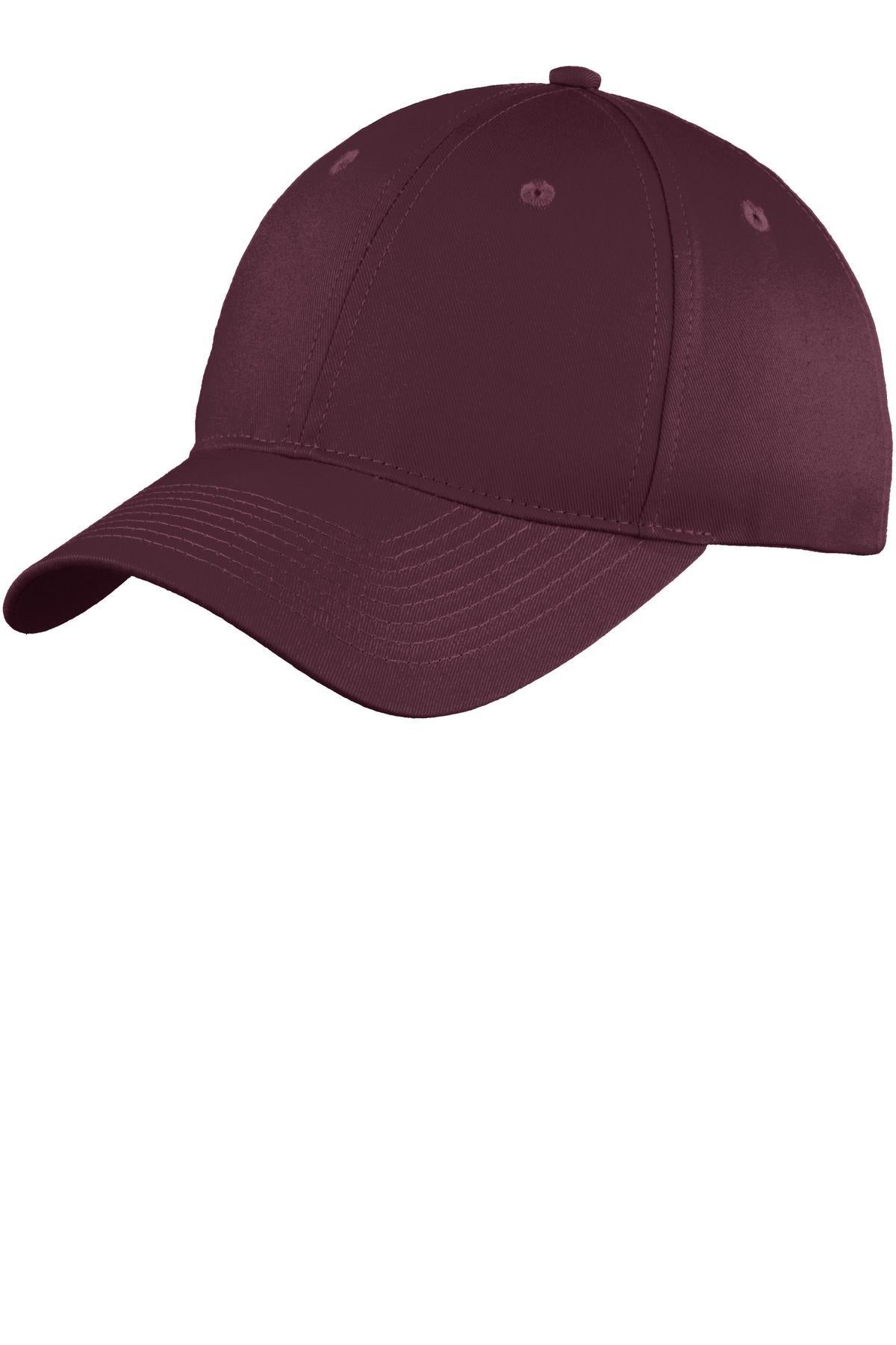 Port & Company Six-Panel Unstructured Twill Cap C914