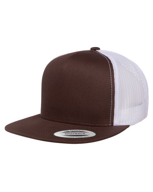 Yupoong 6006 Adult 5-Panel Classic Trucker Cap