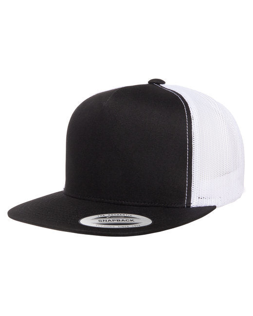 Yupoong 6006 Adult 5-Panel Classic Trucker Cap