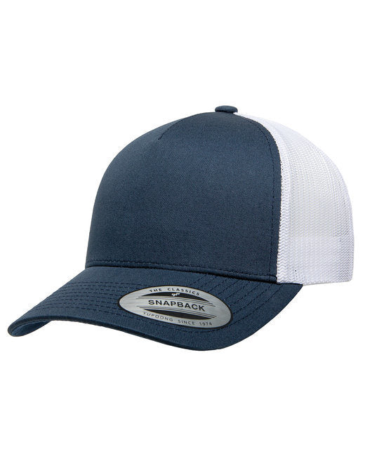 Yupoong 6506 Adult 5-Panel Retro Trucker Cap