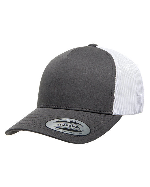 Yupoong 6506 Adult 5-Panel Retro Trucker Cap