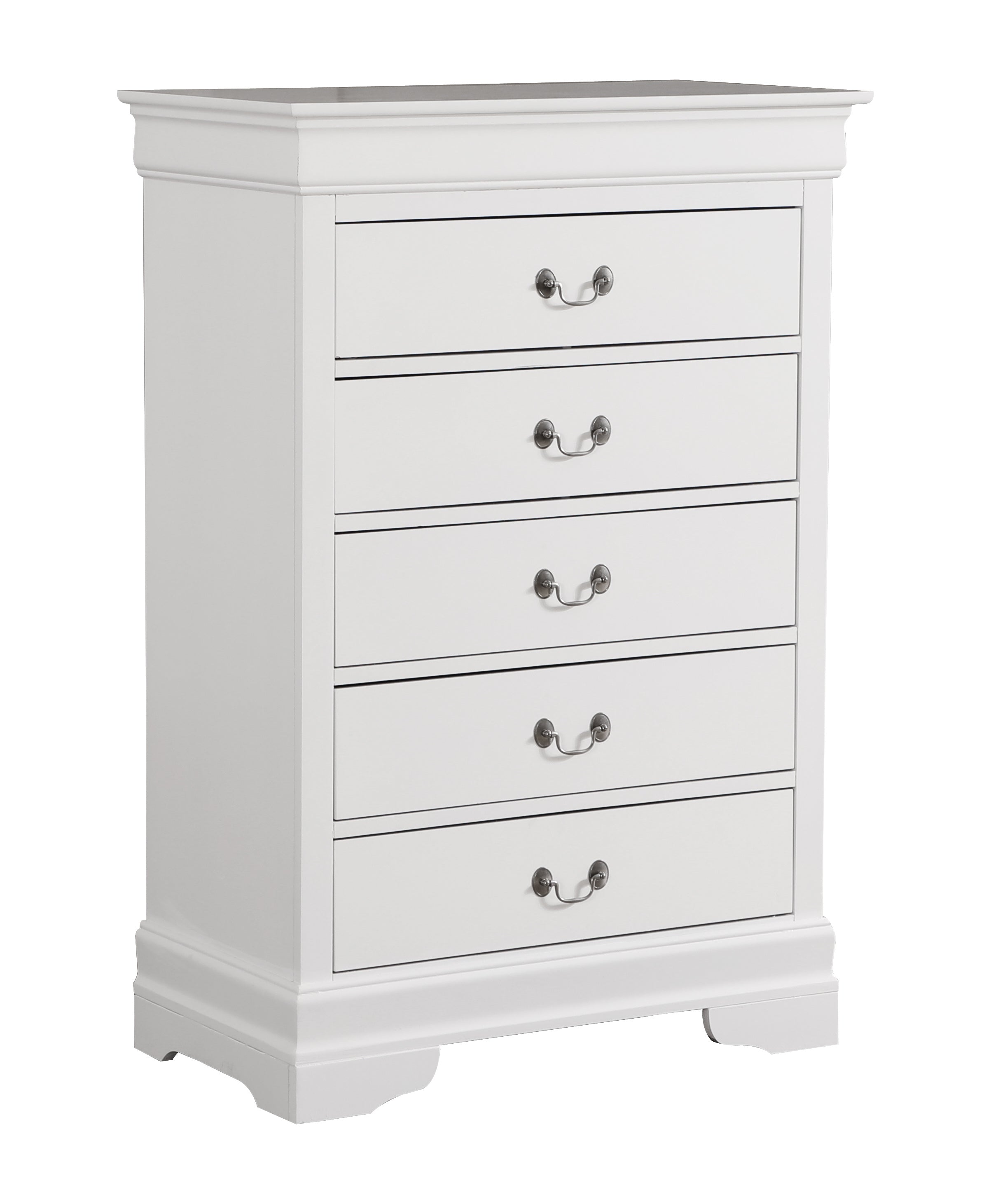 Glory Furniture Louis Phillipe G3190-CH Chest , White