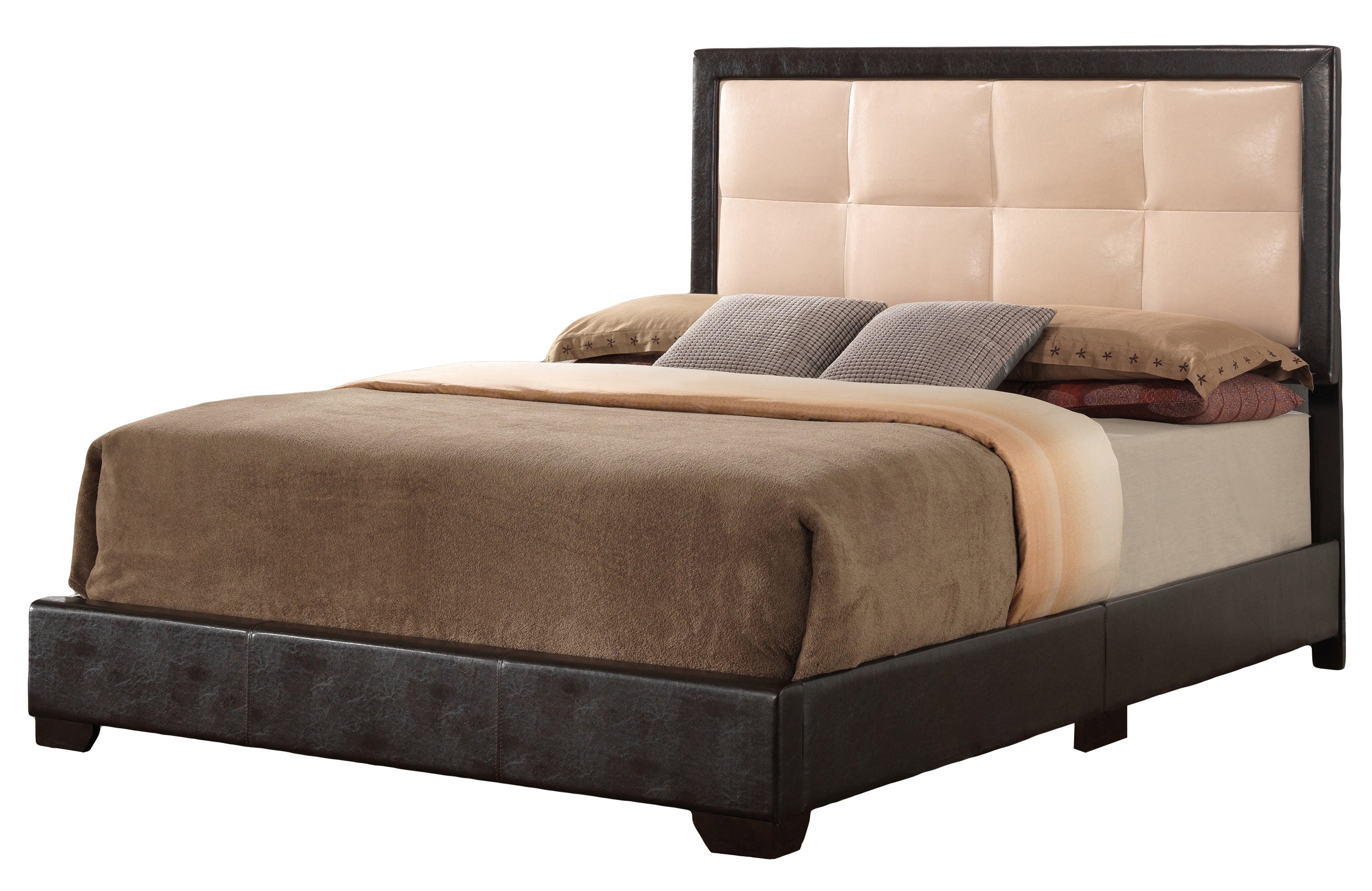 Glory Furniture Panello G2588-FB-UP Full Bed , LIGHT BROWN