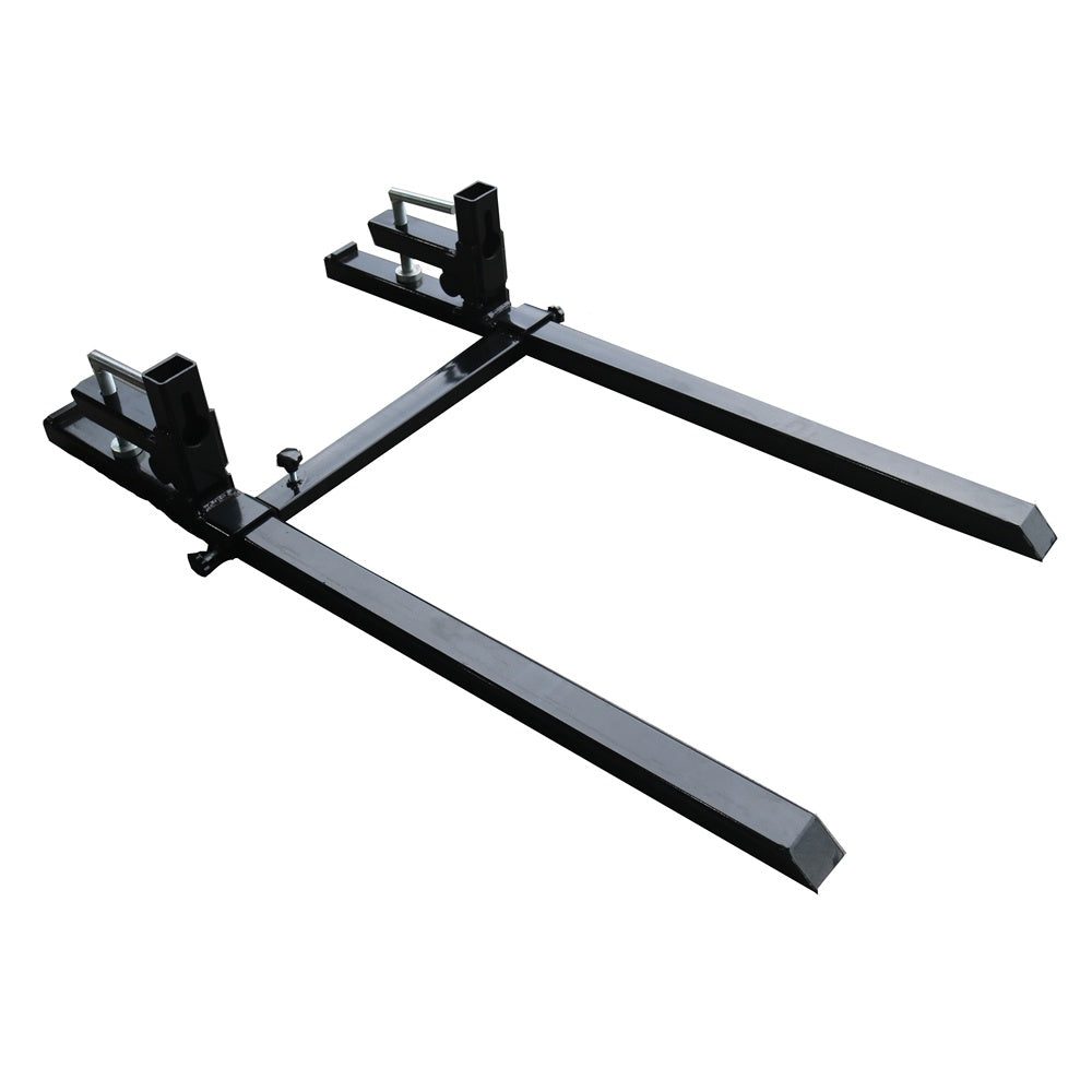 Landy Attachments 1500lb Capacity Clamp on Pallet Forks for Tractor Skid Steer Loader